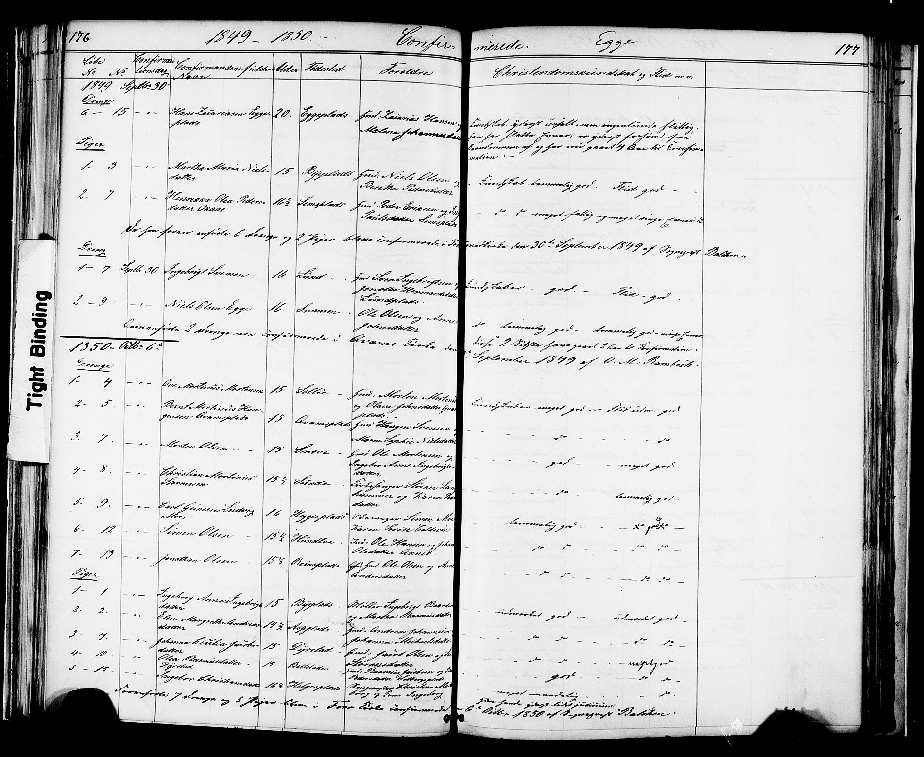 Ministerialprotokoller, klokkerbøker og fødselsregistre - Nord-Trøndelag, SAT/A-1458/739/L0367: Parish register (official) no. 739A01 /3, 1838-1868, p. 176-177