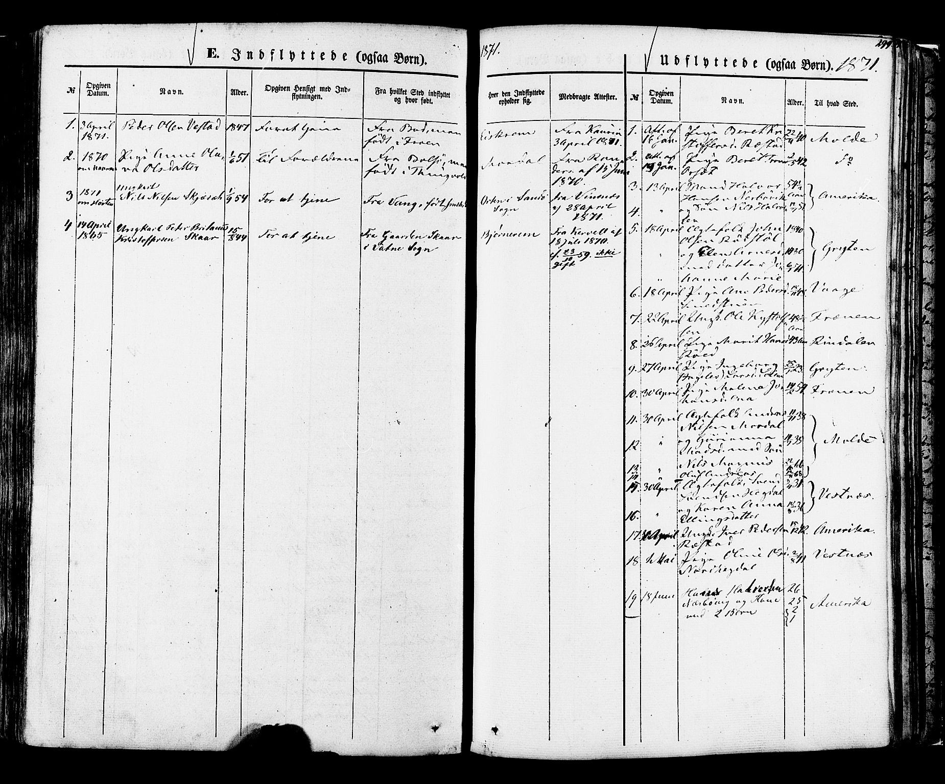 Ministerialprotokoller, klokkerbøker og fødselsregistre - Møre og Romsdal, SAT/A-1454/560/L0719: Parish register (official) no. 560A03, 1845-1872, p. 299