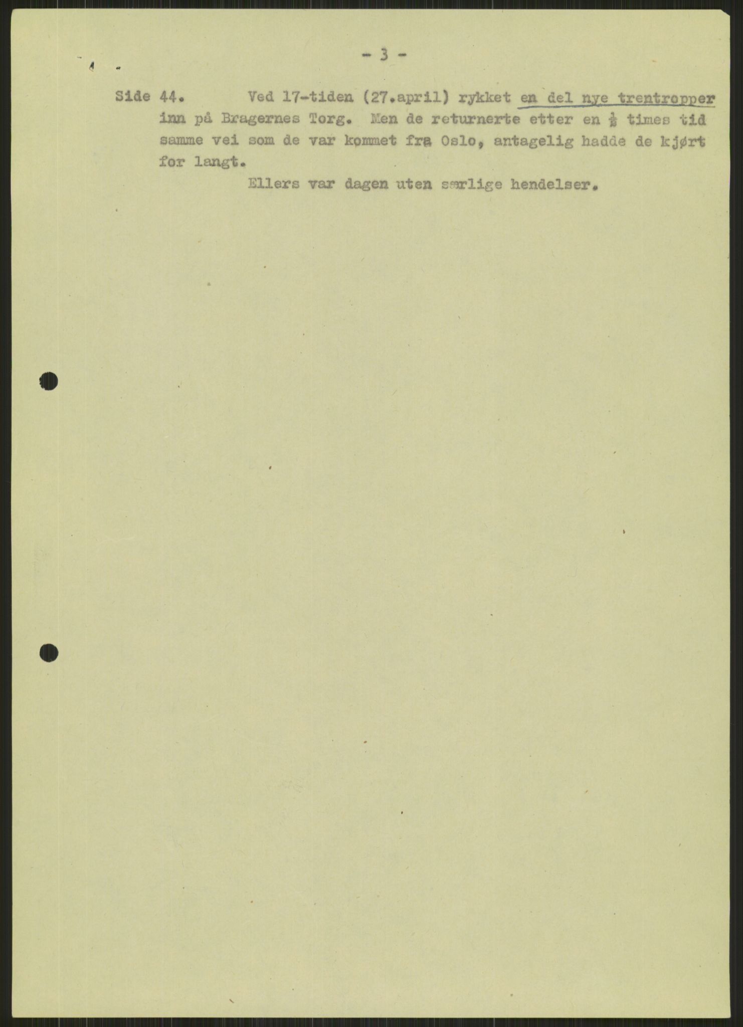 Forsvaret, Forsvarets krigshistoriske avdeling, AV/RA-RAFA-2017/Y/Ya/L0014: II-C-11-31 - Fylkesmenn.  Rapporter om krigsbegivenhetene 1940., 1940, p. 311