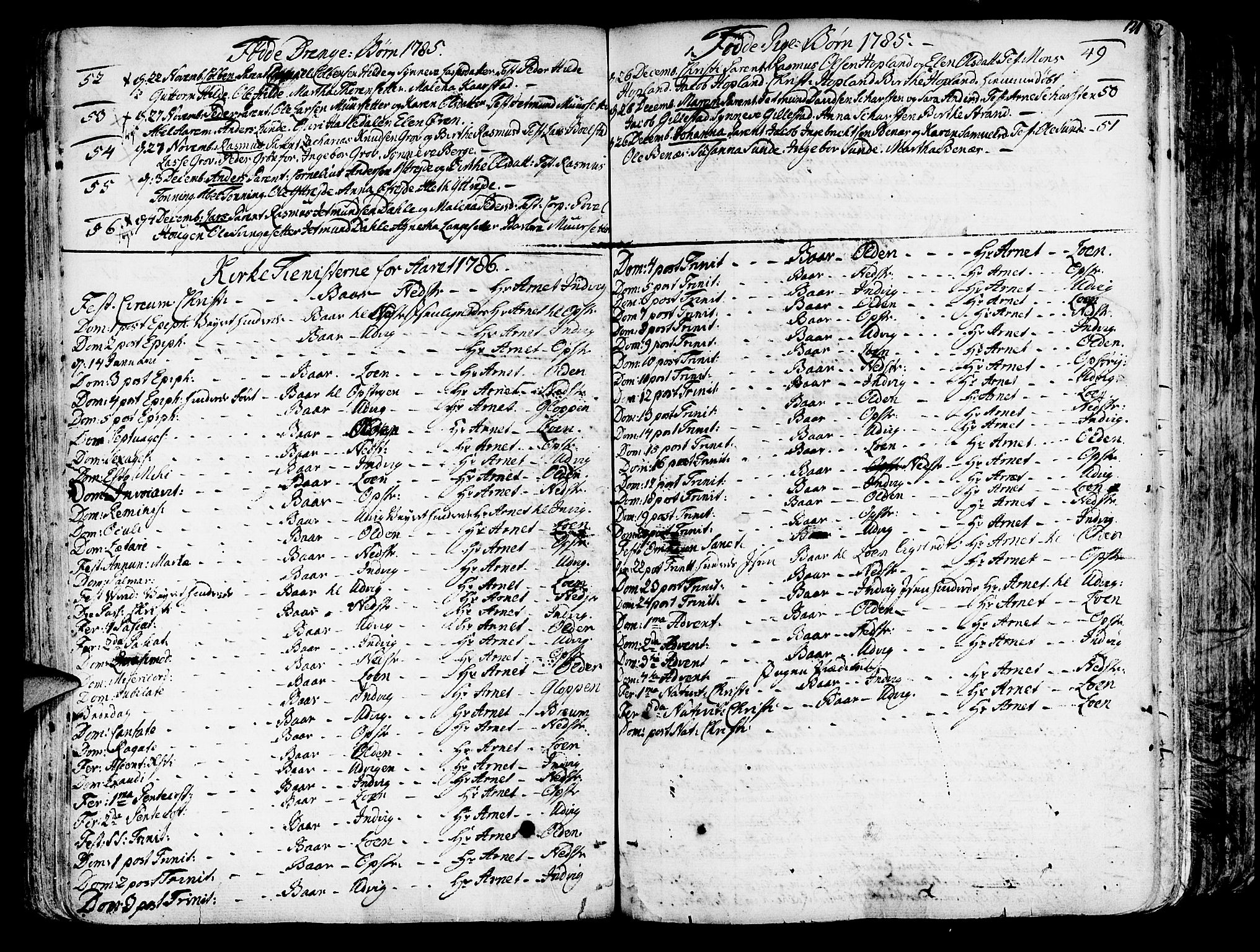 Innvik sokneprestembete, SAB/A-80501: Parish register (official) no. A 1, 1750-1816, p. 121