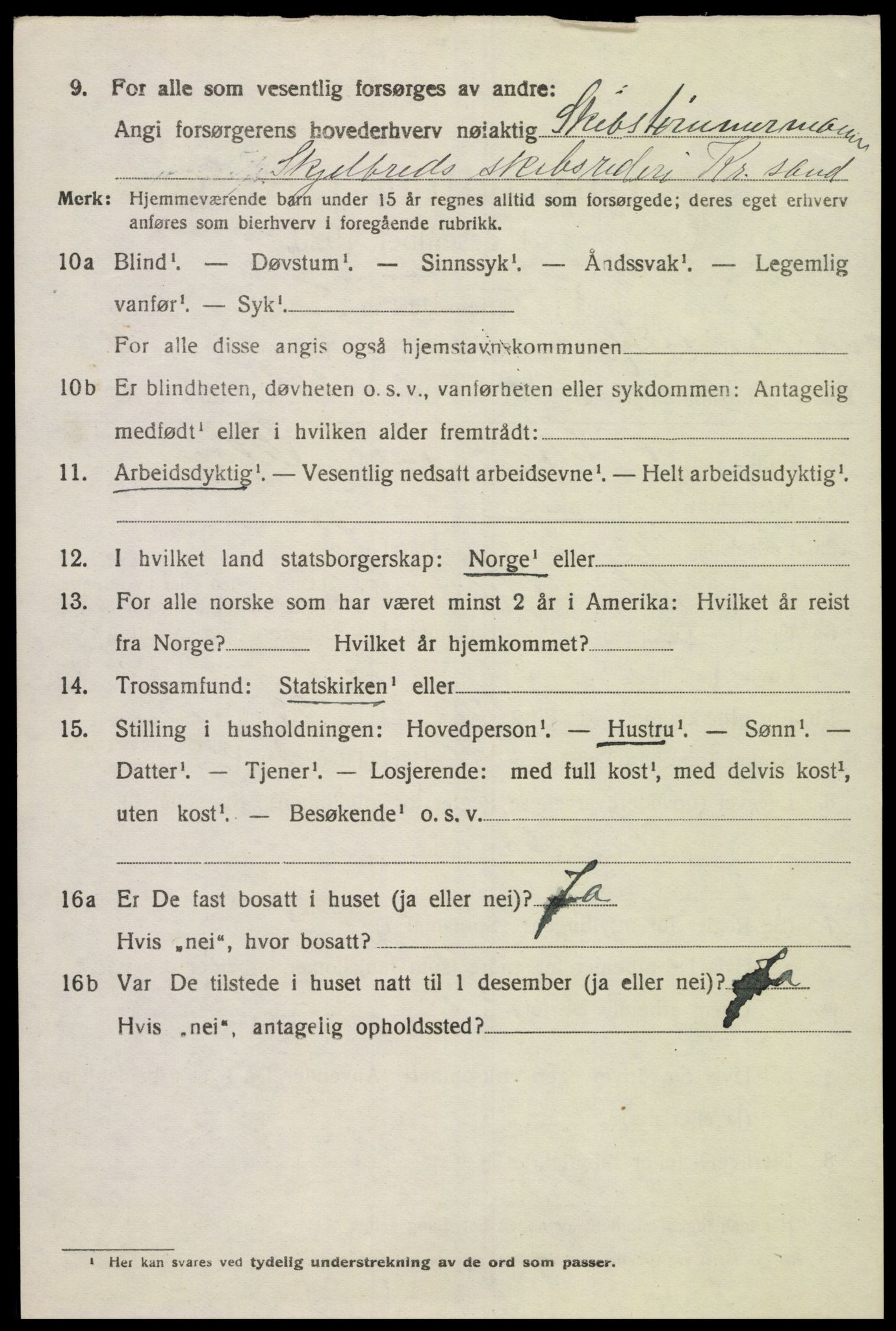 SAK, 1920 census for Halse og Harkmark, 1920, p. 3013