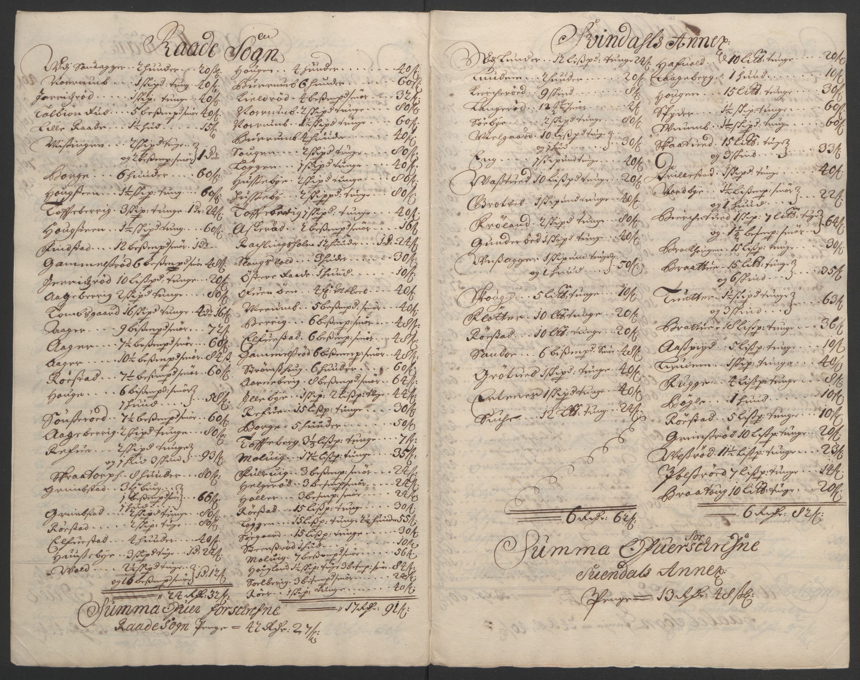 Rentekammeret inntil 1814, Reviderte regnskaper, Fogderegnskap, AV/RA-EA-4092/R02/L0108: Fogderegnskap Moss og Verne kloster, 1692-1693, p. 127