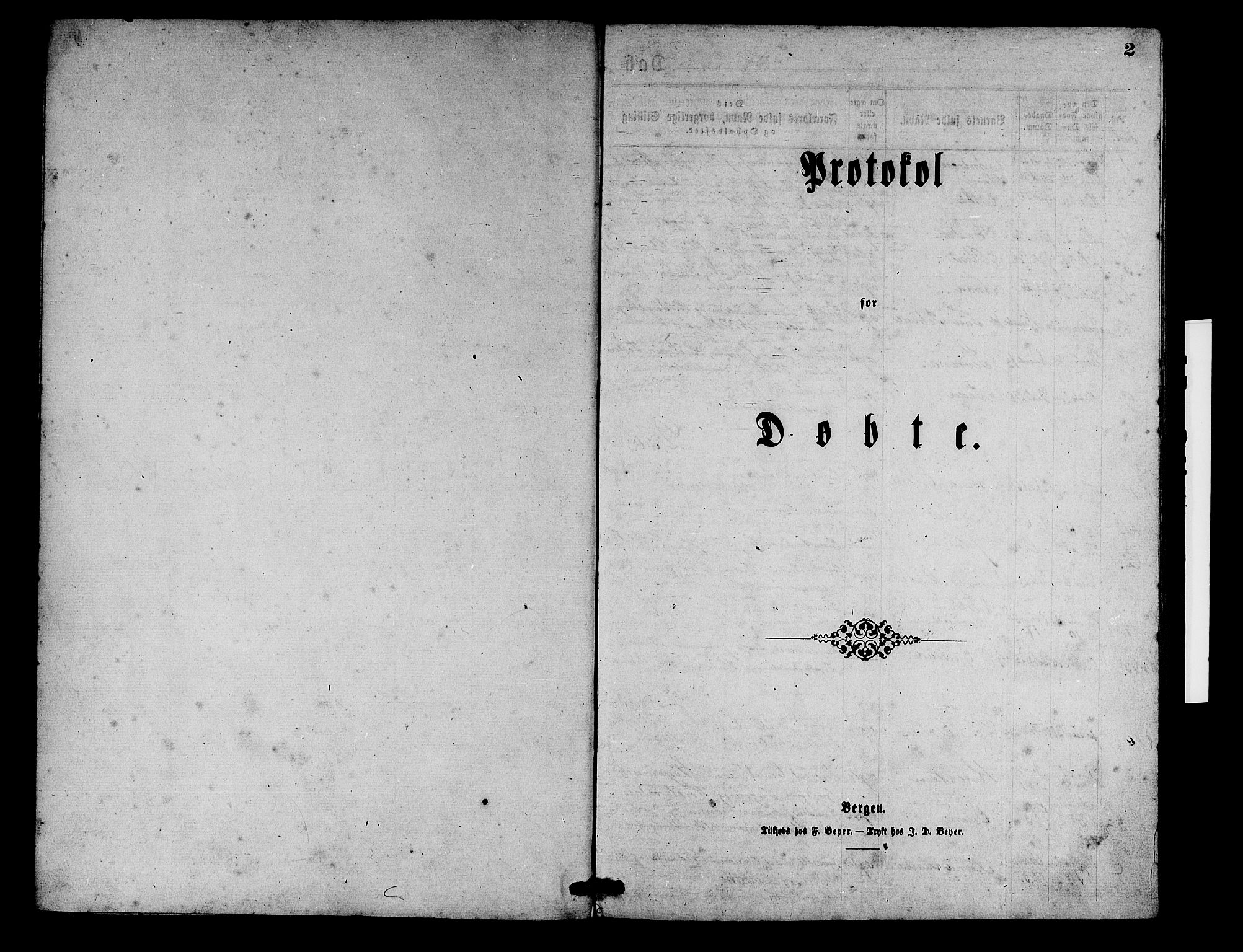 Aurland sokneprestembete, SAB/A-99937/H/Hb/Hbd/L0001: Parish register (copy) no. D 1, 1868-1882, p. 2