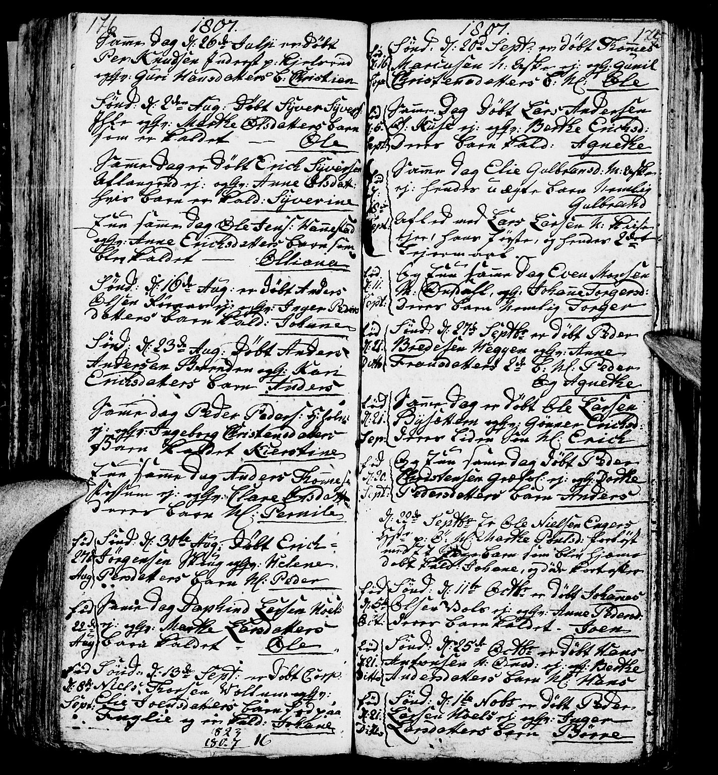 Nes prestekontor, Hedmark, AV/SAH-PREST-020/L/La/L0002: Parish register (copy) no. 2, 1785-1813, p. 176-177