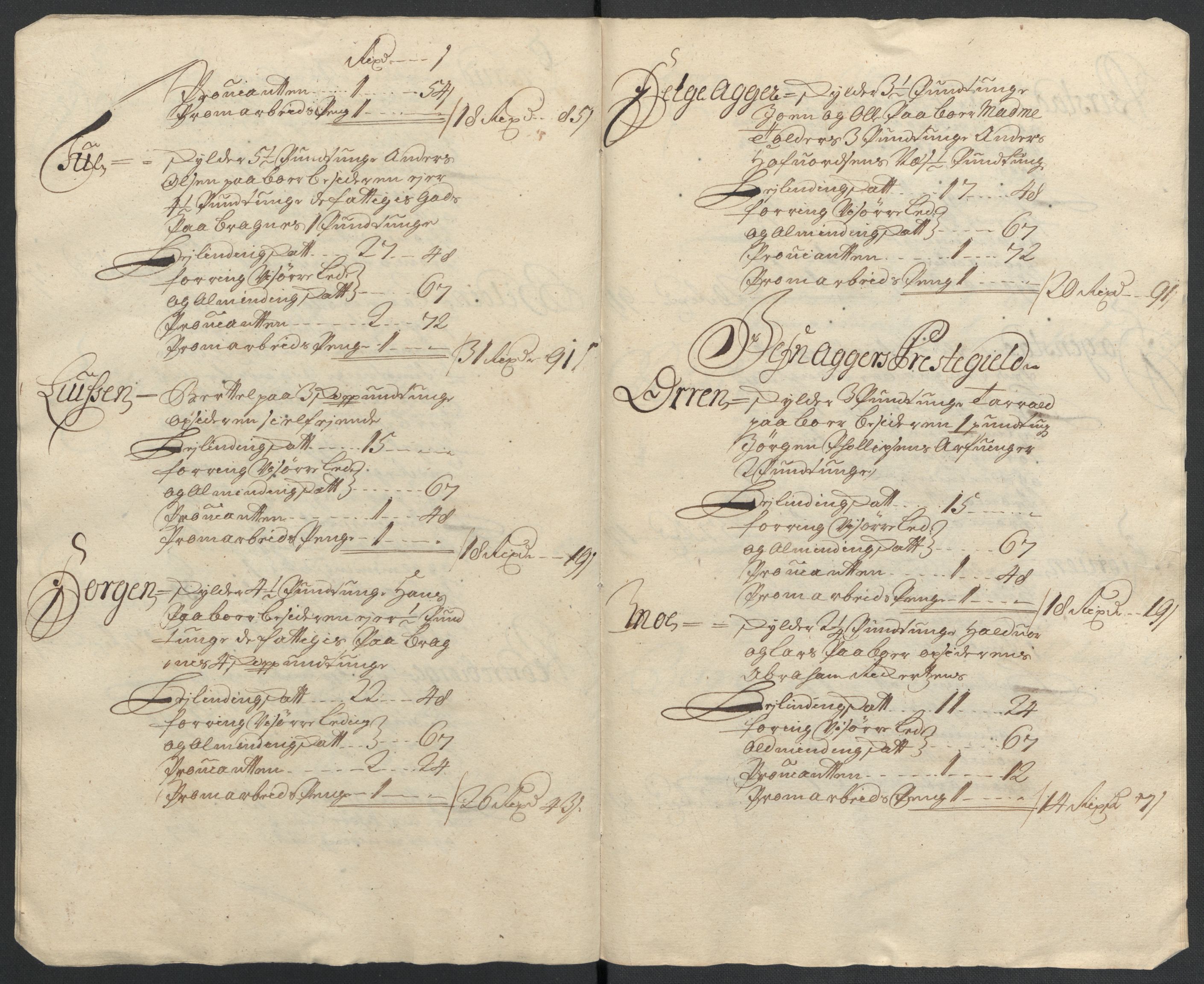 Rentekammeret inntil 1814, Reviderte regnskaper, Fogderegnskap, AV/RA-EA-4092/R18/L1307: Fogderegnskap Hadeland, Toten og Valdres, 1710, p. 141