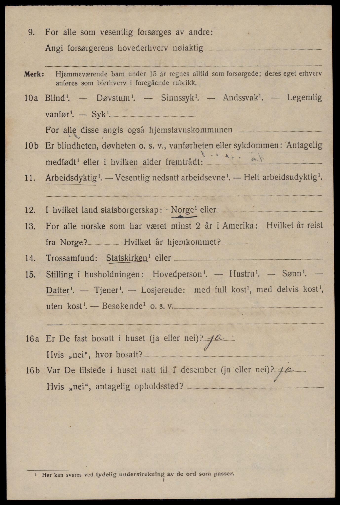 SAST, 1920 census for Stavanger, 1920, p. 90705