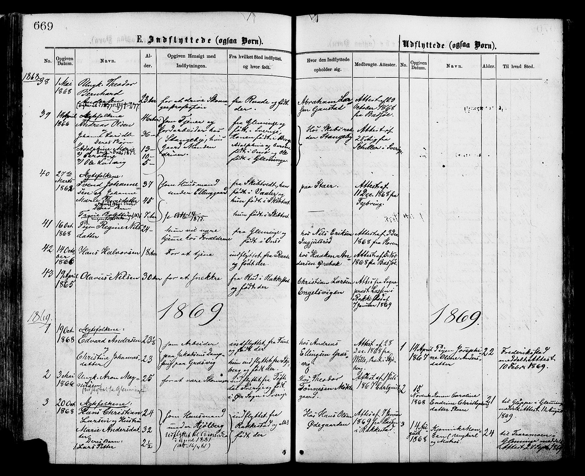 Onsøy prestekontor Kirkebøker, AV/SAO-A-10914/F/Fa/L0004: Parish register (official) no. I 4, 1861-1877, p. 669
