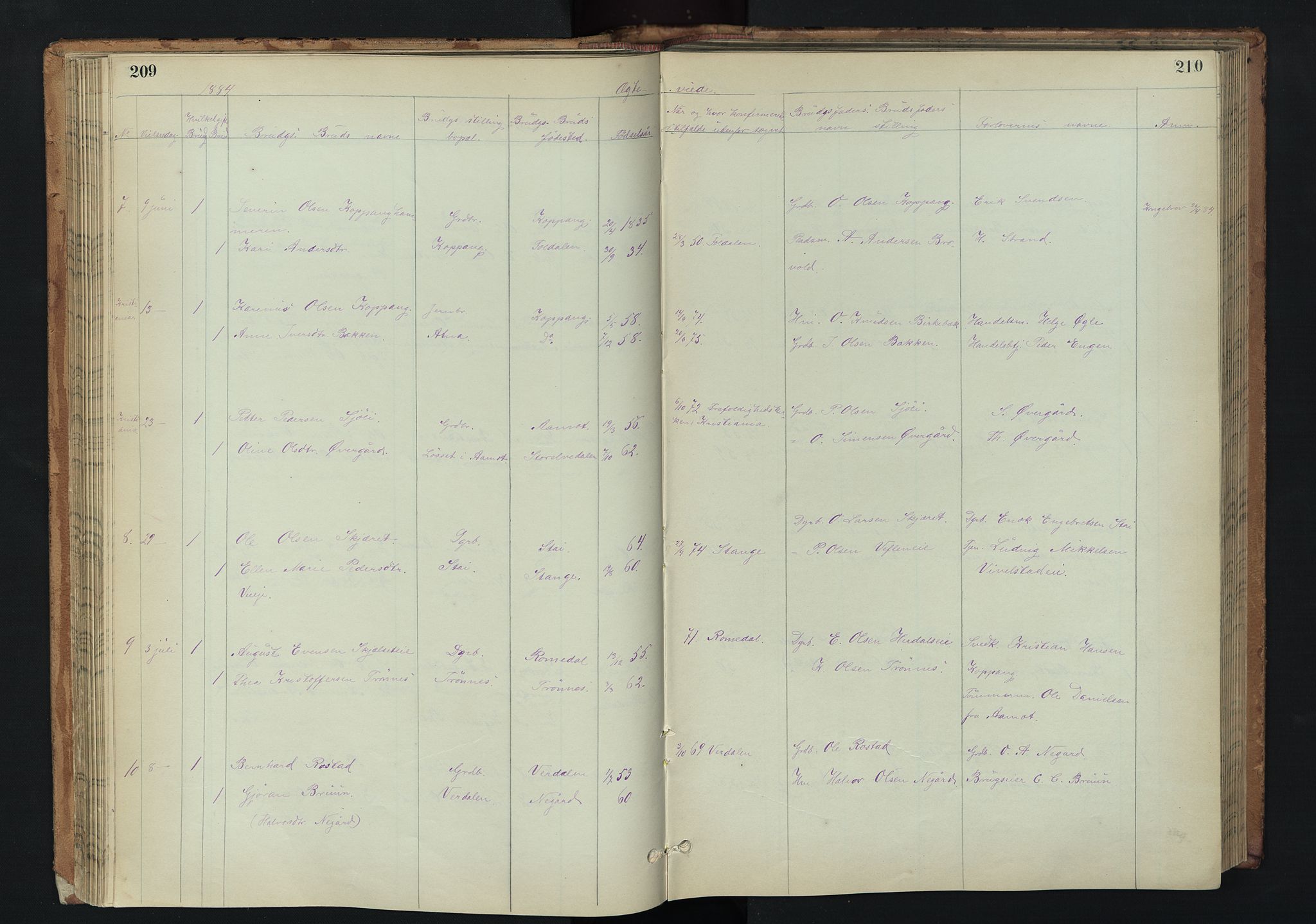 Stor-Elvdal prestekontor, SAH/PREST-052/H/Ha/Hab/L0002: Parish register (copy) no. 2, 1860-1894, p. 209-210