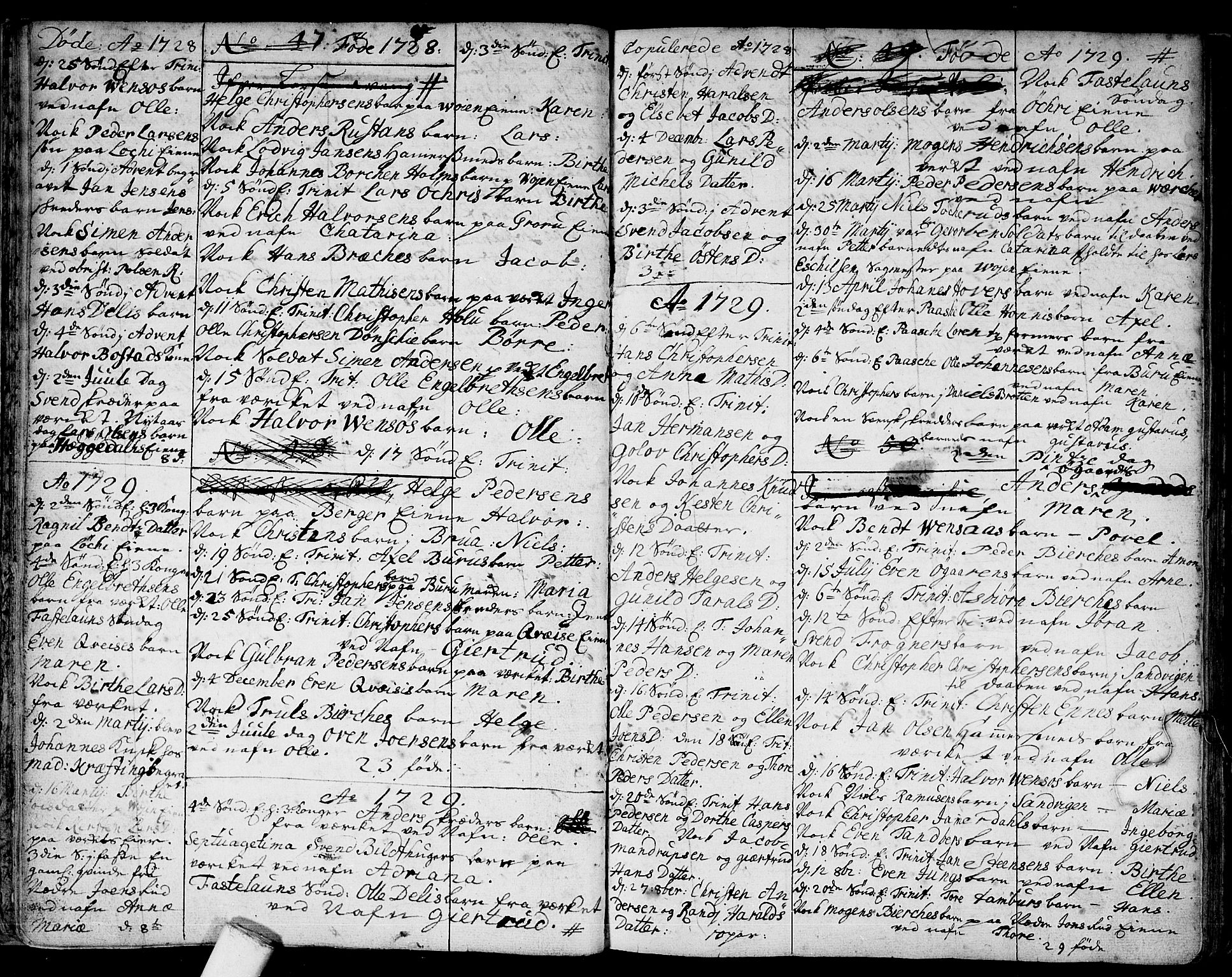 Asker prestekontor Kirkebøker, SAO/A-10256a/F/Fa/L0001: Parish register (official) no. I 1, 1726-1744, p. 15