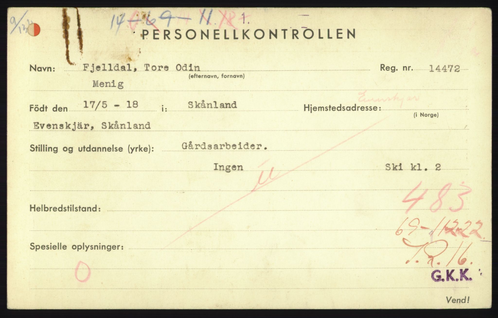 Forsvaret, Troms infanteriregiment nr. 16, AV/RA-RAFA-3146/P/Pa/L0023: Rulleblad for regimentets menige mannskaper, årsklasse 1939, 1939, p. 245