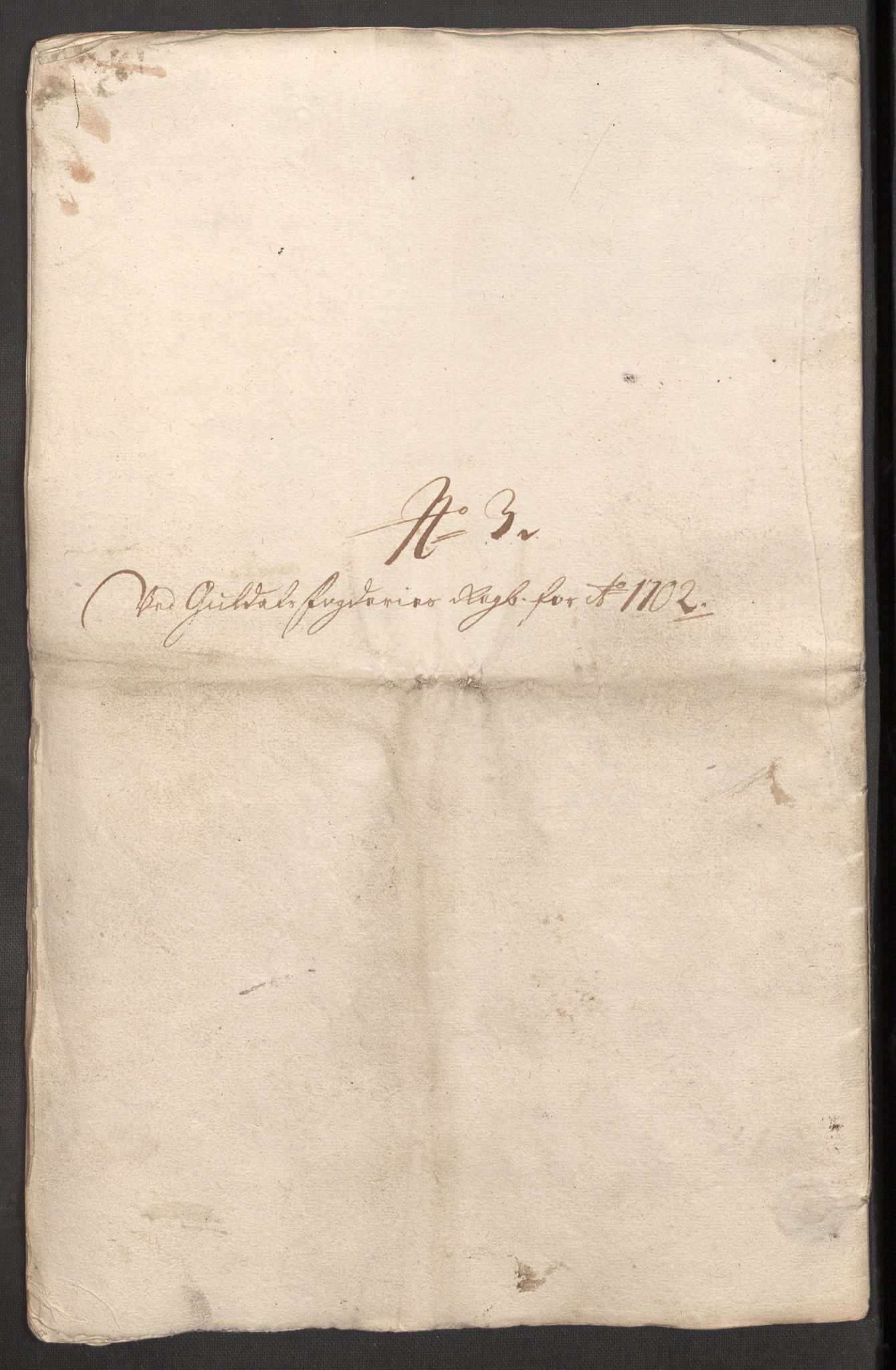 Rentekammeret inntil 1814, Reviderte regnskaper, Fogderegnskap, RA/EA-4092/R60/L3952: Fogderegnskap Orkdal og Gauldal, 1702, p. 279