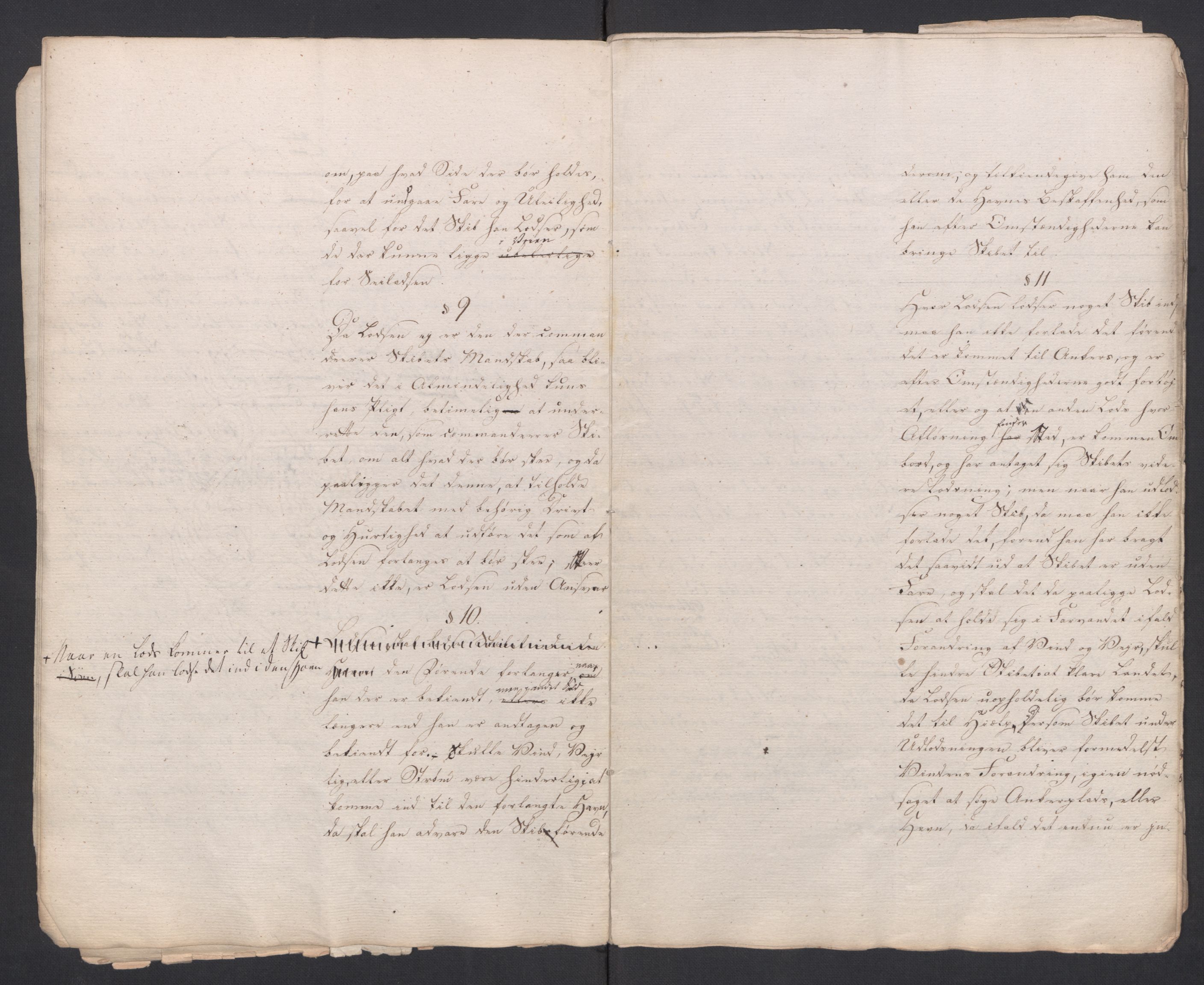 Forskjellige samlinger, Uplasserte saker i Eldre avdeling, AV/RA-EA-4033/F/L0005: Losvesenet., 1723-1807, p. 161