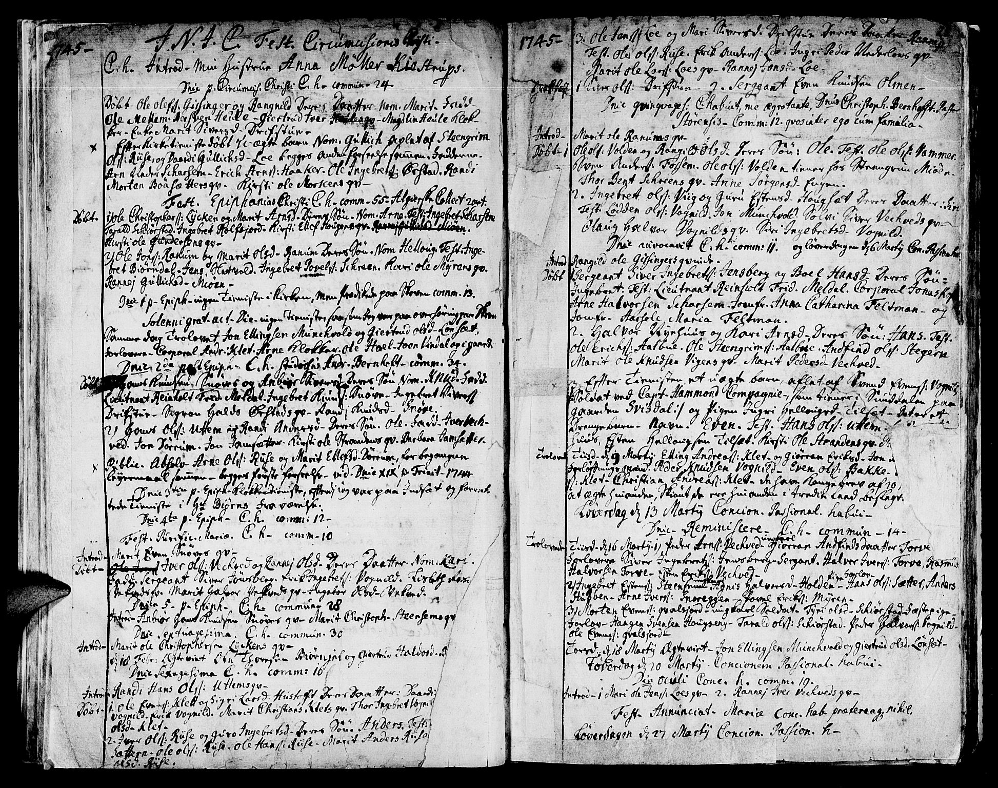 Ministerialprotokoller, klokkerbøker og fødselsregistre - Sør-Trøndelag, SAT/A-1456/678/L0891: Parish register (official) no. 678A01, 1739-1780, p. 25