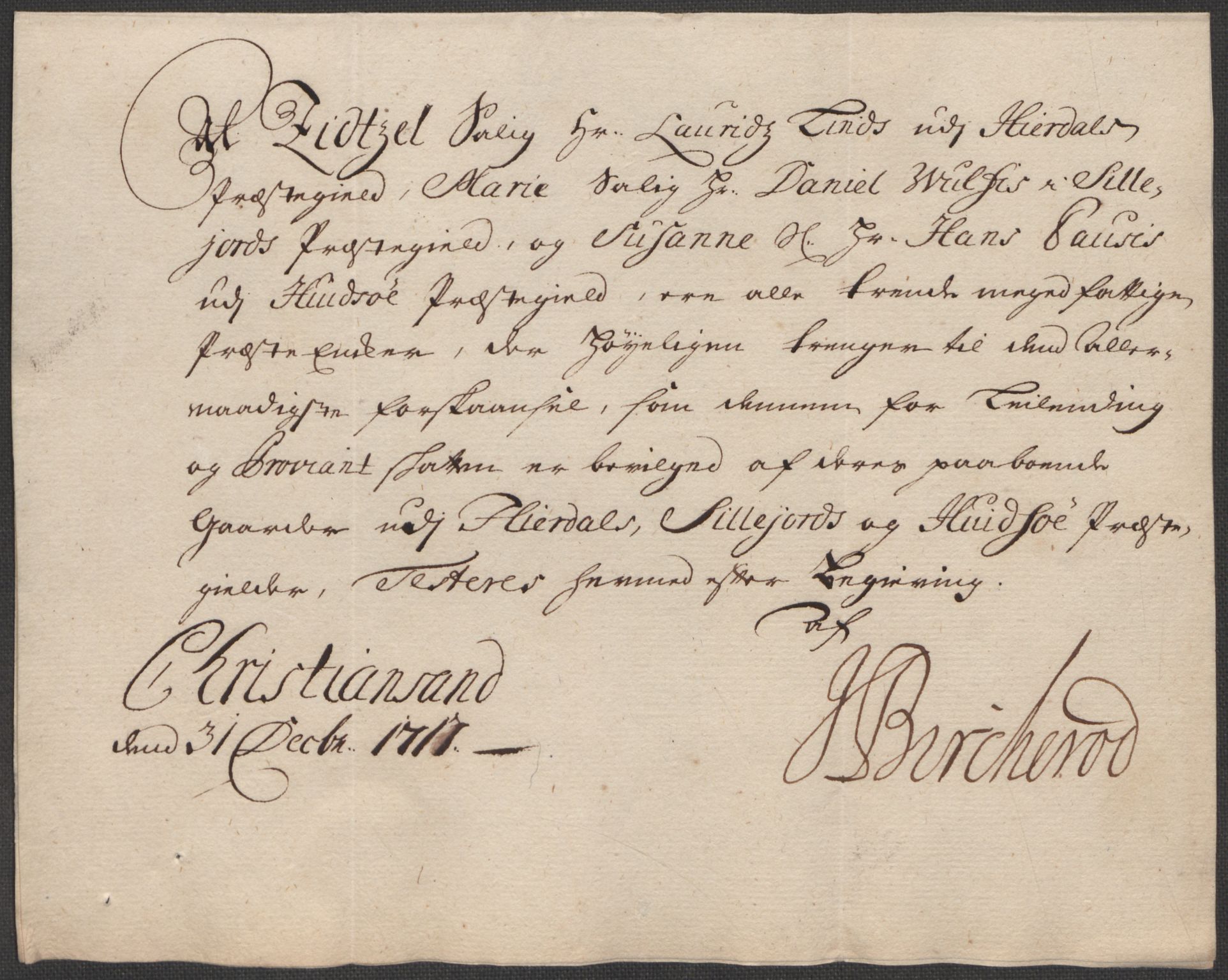 Rentekammeret inntil 1814, Reviderte regnskaper, Fogderegnskap, AV/RA-EA-4092/R36/L2129: Fogderegnskap Øvre og Nedre Telemark og Bamble, 1717, p. 361