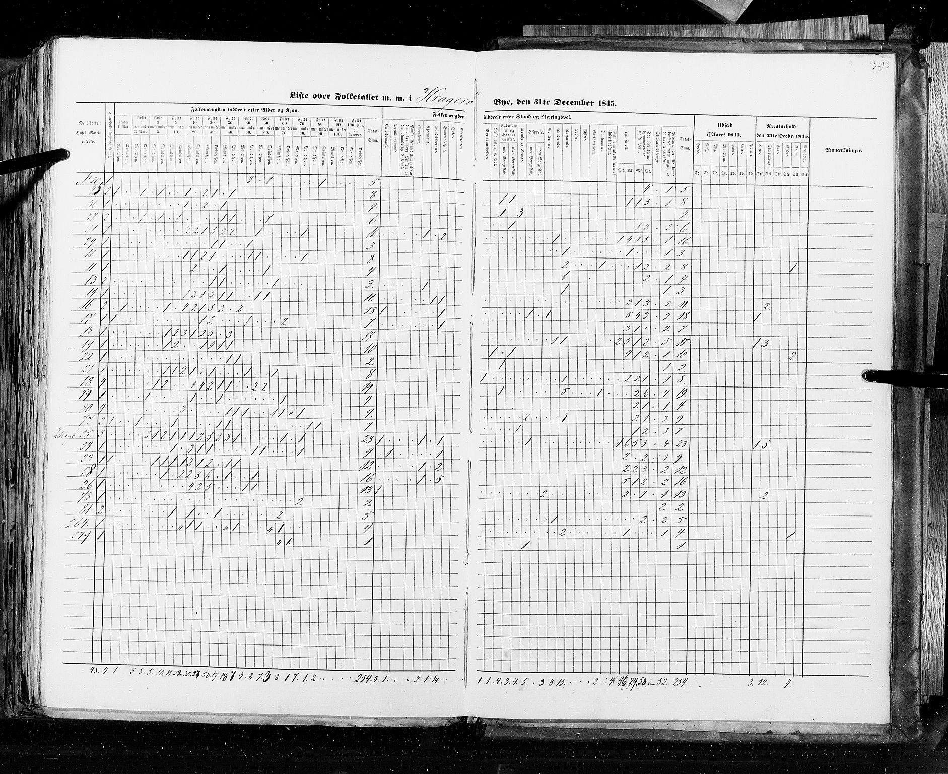 RA, Census 1845, vol. 10: Cities, 1845, p. 393