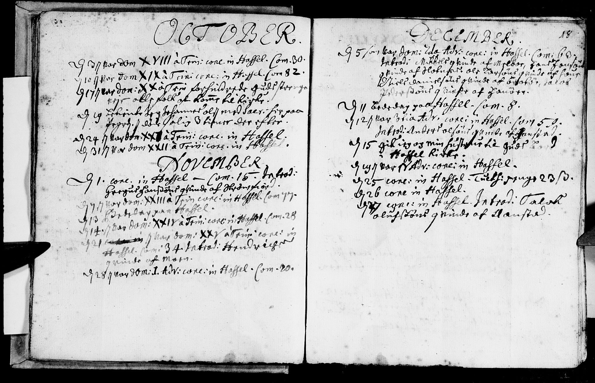 Ministerialprotokoller, klokkerbøker og fødselsregistre - Nordland, AV/SAT-A-1459/888/L1231: Parish register (official) no. 888A01 /1, 1693-1738, p. 18