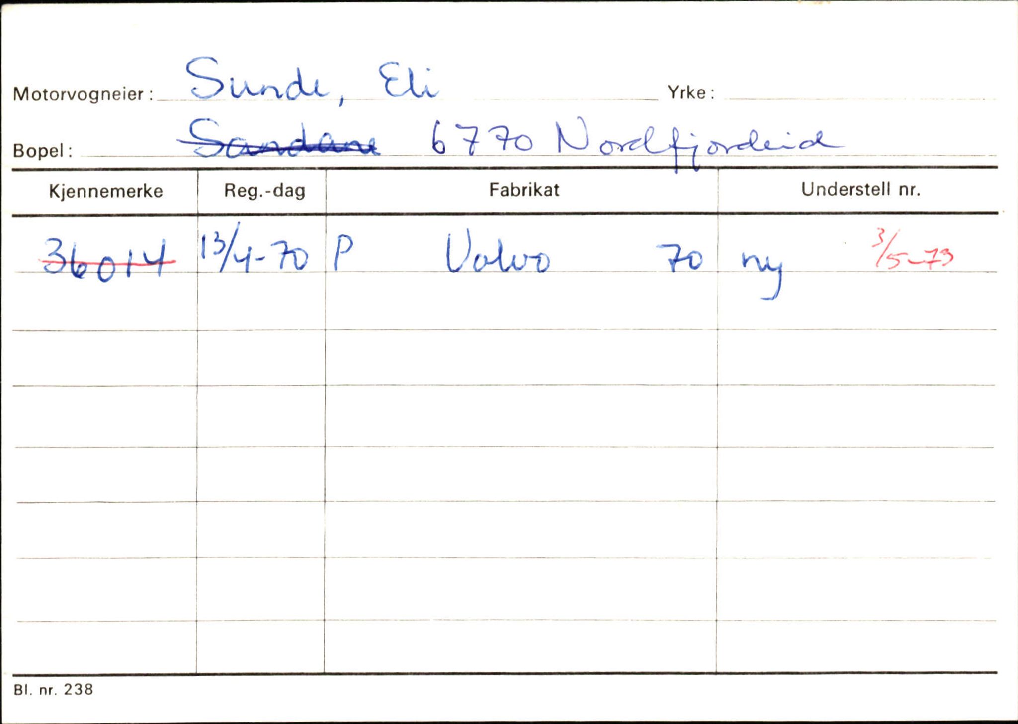 Statens vegvesen, Sogn og Fjordane vegkontor, AV/SAB-A-5301/4/F/L0129: Eigarregistrer Eid A-S, 1945-1975, p. 2693