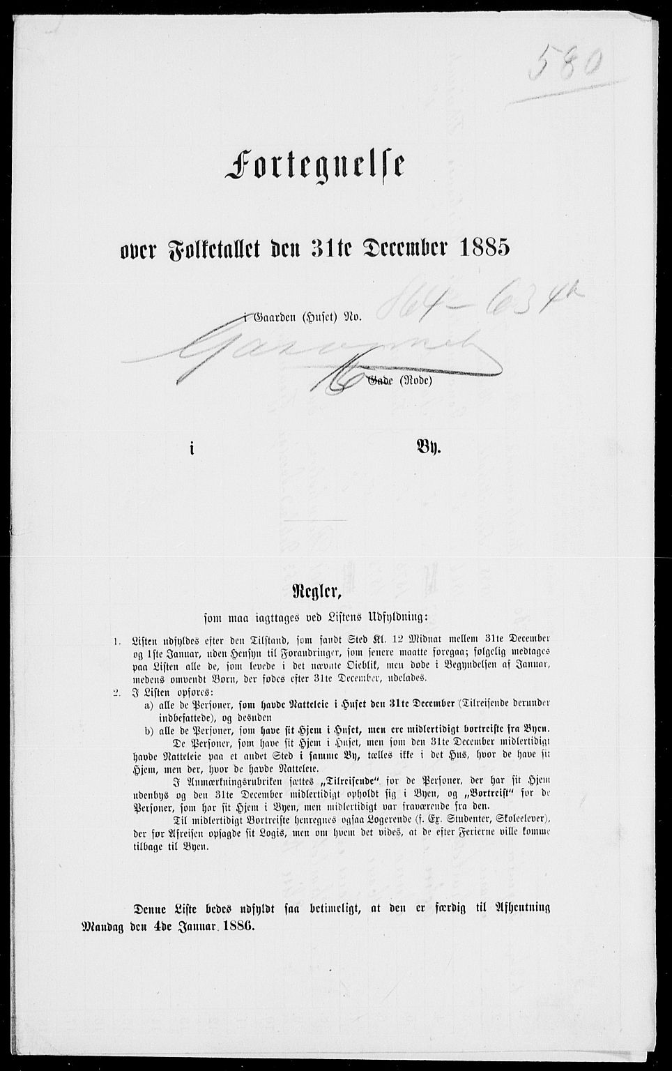RA, 1885 census for 0101 Fredrikshald, 1885, p. 1278