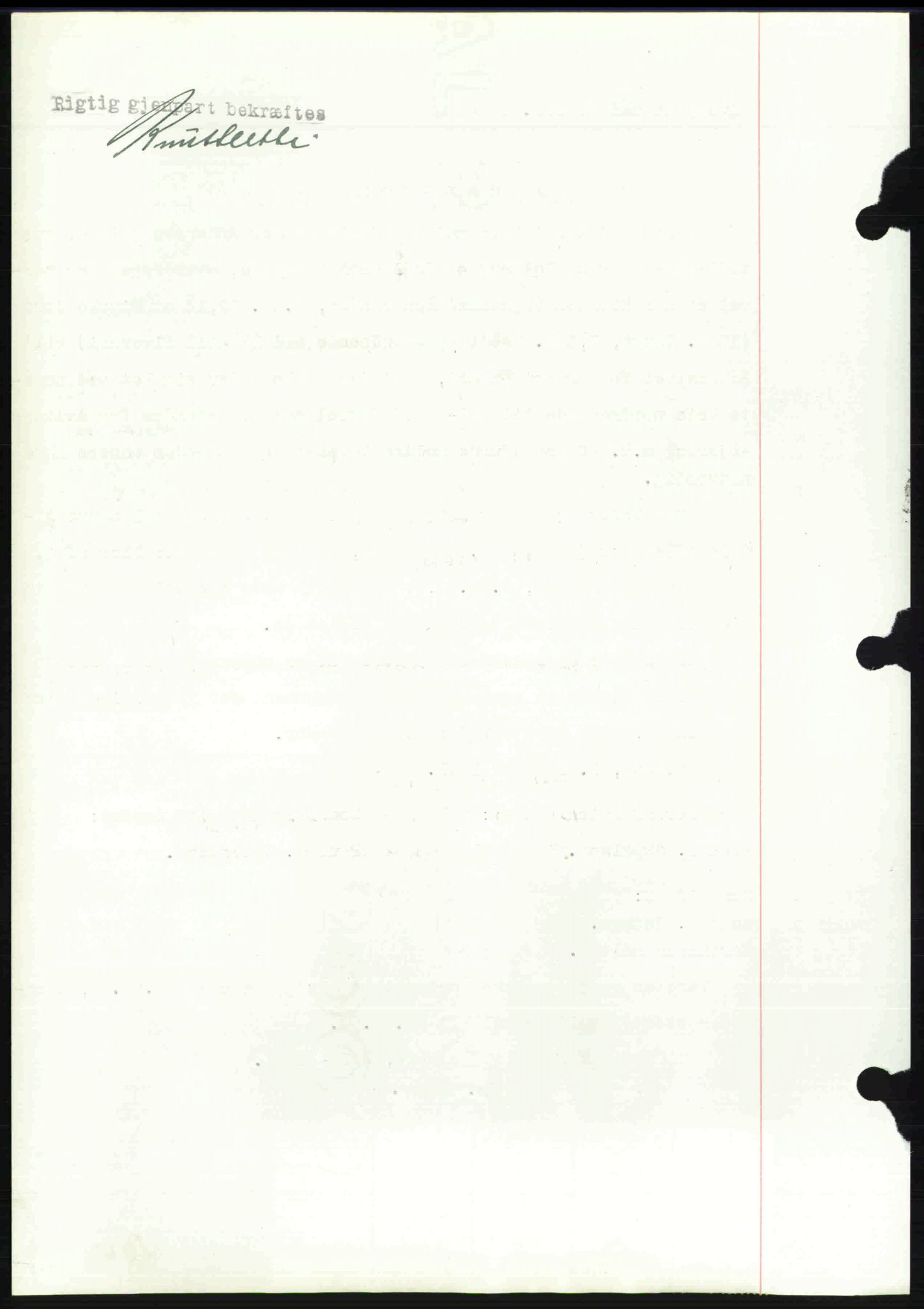 Toten tingrett, SAH/TING-006/H/Hb/Hbc/L0008: Mortgage book no. Hbc-08, 1941-1941, Diary no: : 198/1941
