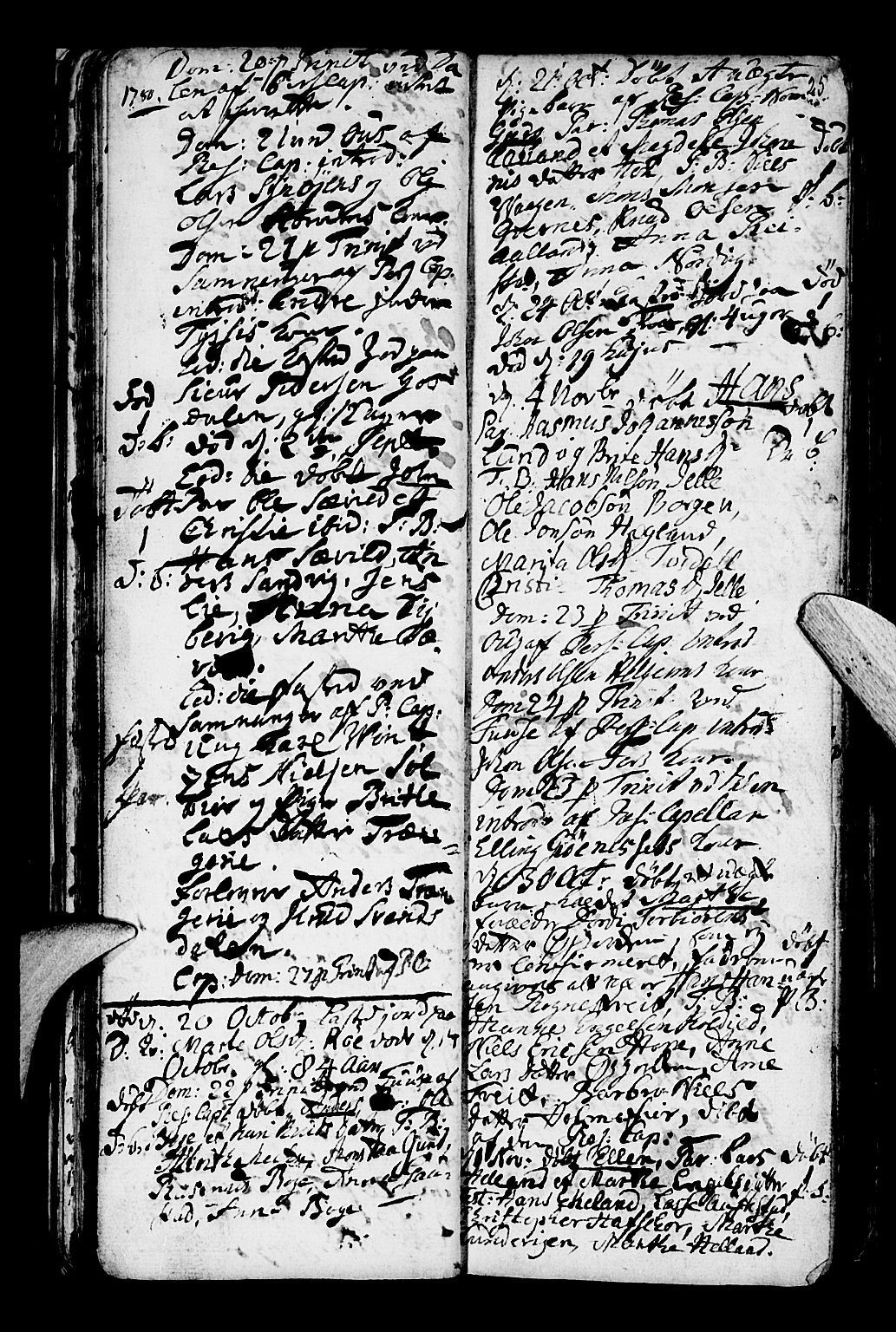 Os sokneprestembete, AV/SAB-A-99929: Parish register (official) no. A 10, 1779-1788, p. 26