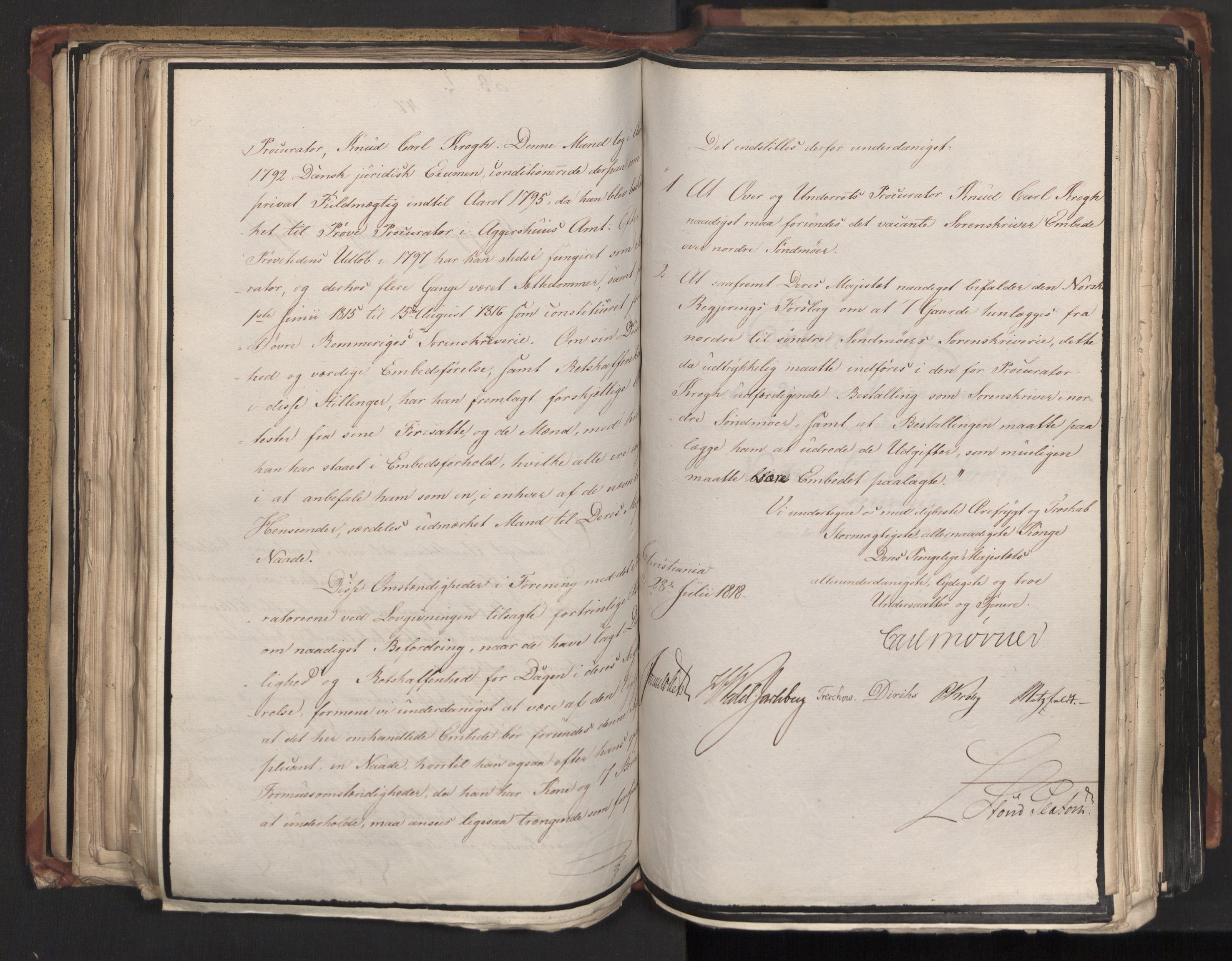 Statsrådsavdelingen i Stockholm, AV/RA-S-1003/D/Da/L0015: Regjeringsinnstillinger nr. 3058-3300, 1818, p. 186