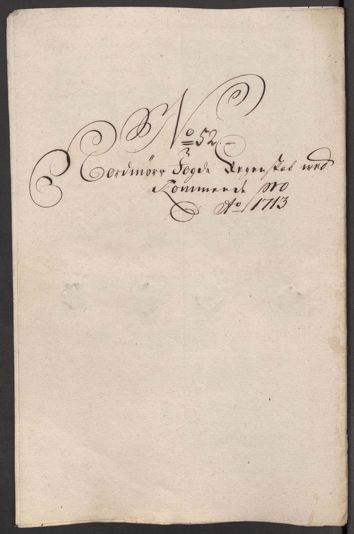 Rentekammeret inntil 1814, Reviderte regnskaper, Fogderegnskap, AV/RA-EA-4092/R56/L3747: Fogderegnskap Nordmøre, 1713, p. 274