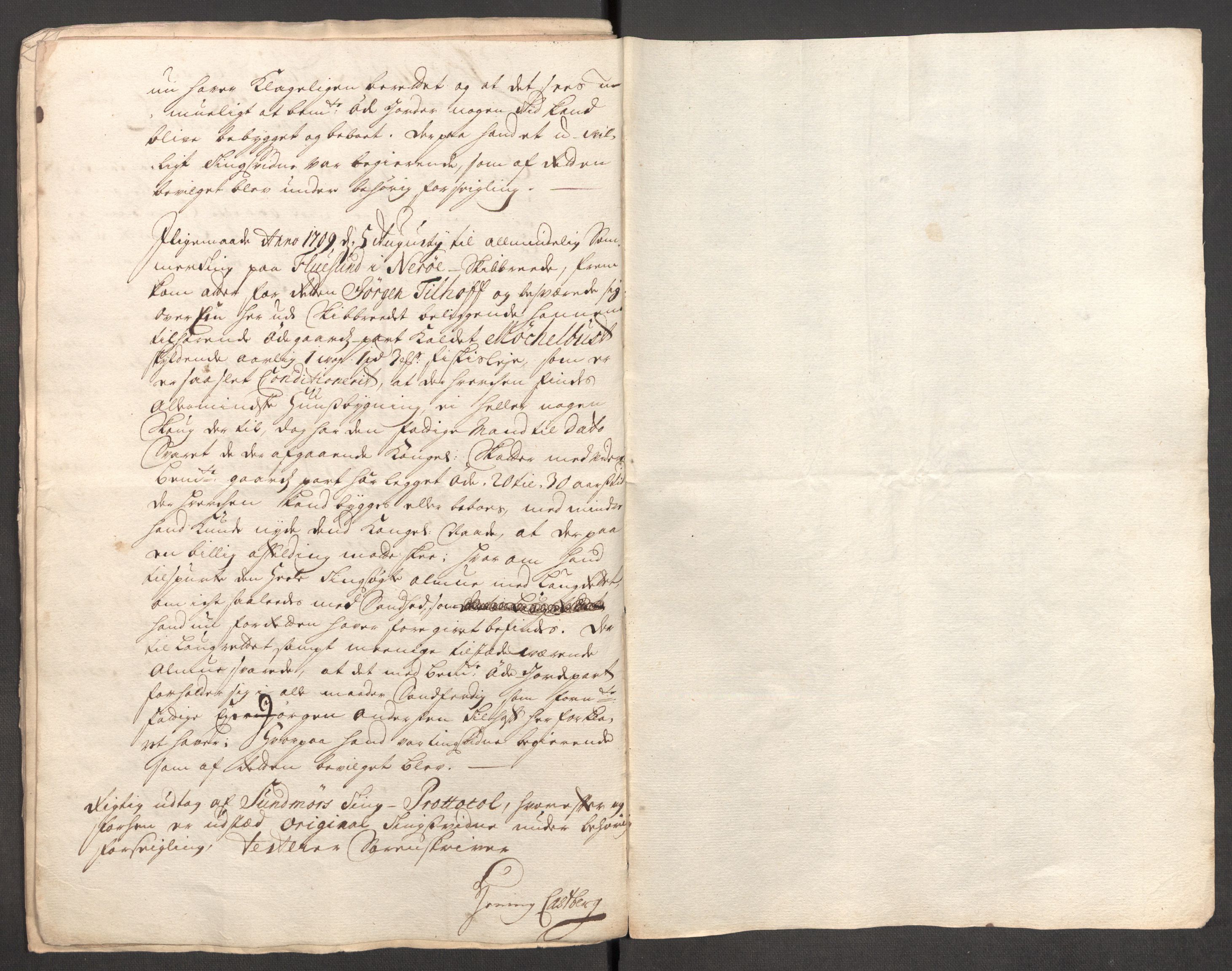 Rentekammeret inntil 1814, Reviderte regnskaper, Fogderegnskap, AV/RA-EA-4092/R54/L3564: Fogderegnskap Sunnmøre, 1711, p. 25