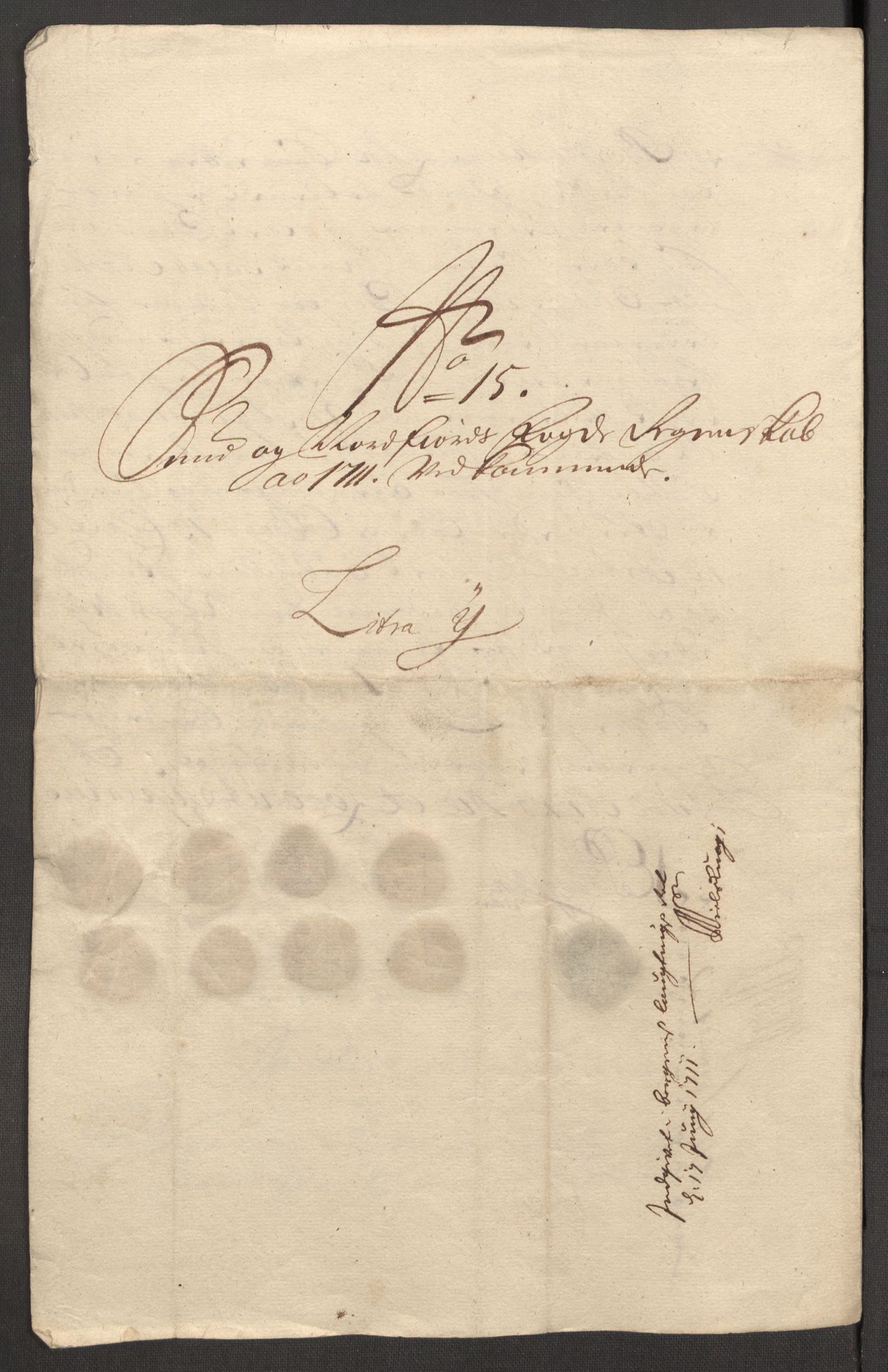 Rentekammeret inntil 1814, Reviderte regnskaper, Fogderegnskap, AV/RA-EA-4092/R53/L3433: Fogderegnskap Sunn- og Nordfjord, 1710-1711, p. 478