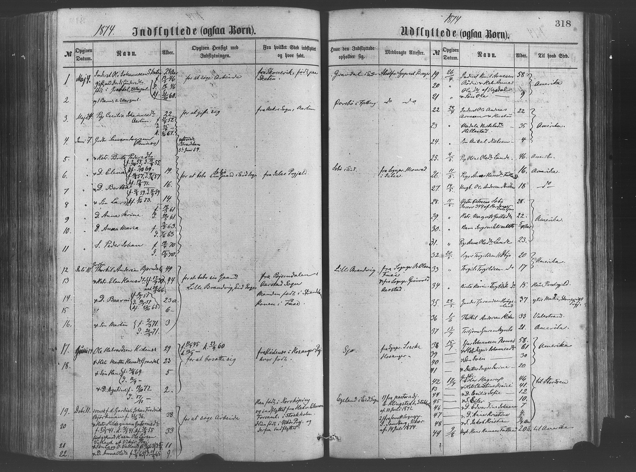 Fjelberg sokneprestembete, SAB/A-75201/H/Haa: Parish register (official) no. A 8, 1866-1879, p. 318