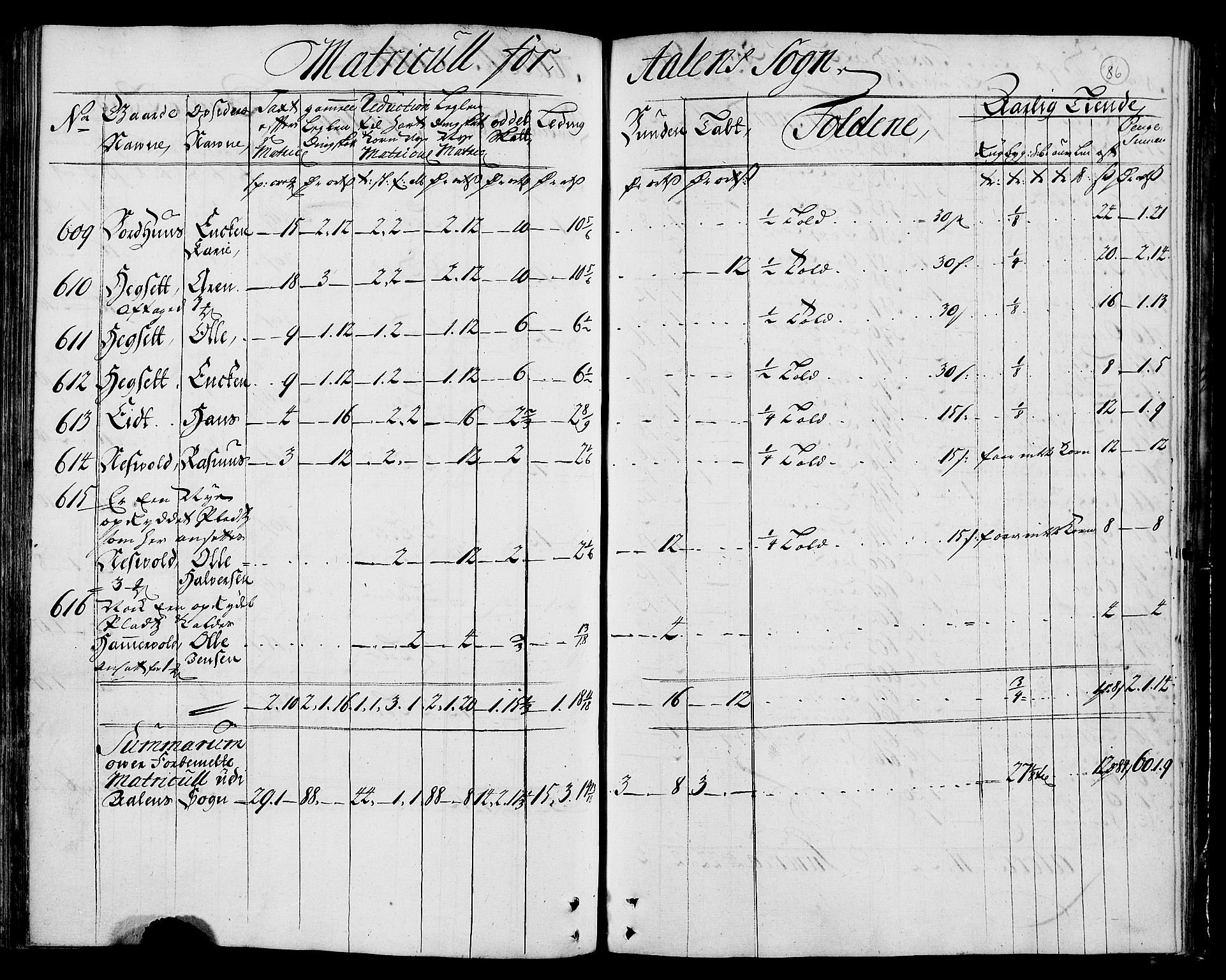 Rentekammeret inntil 1814, Realistisk ordnet avdeling, AV/RA-EA-4070/N/Nb/Nbf/L0159: Gauldal matrikkelprotokoll, 1723, p. 88