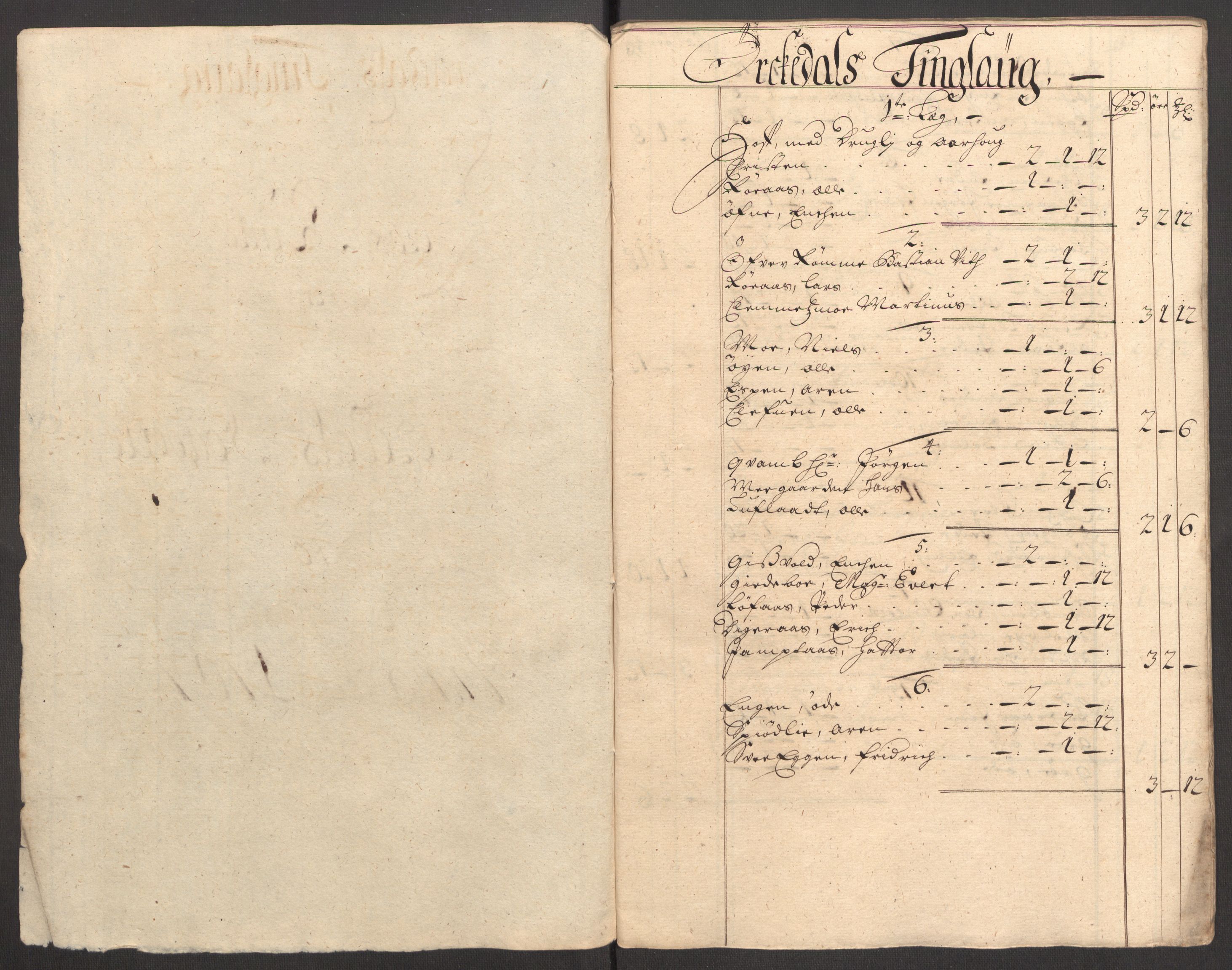 Rentekammeret inntil 1814, Reviderte regnskaper, Fogderegnskap, RA/EA-4092/R60/L3957: Fogderegnskap Orkdal og Gauldal, 1707, p. 161