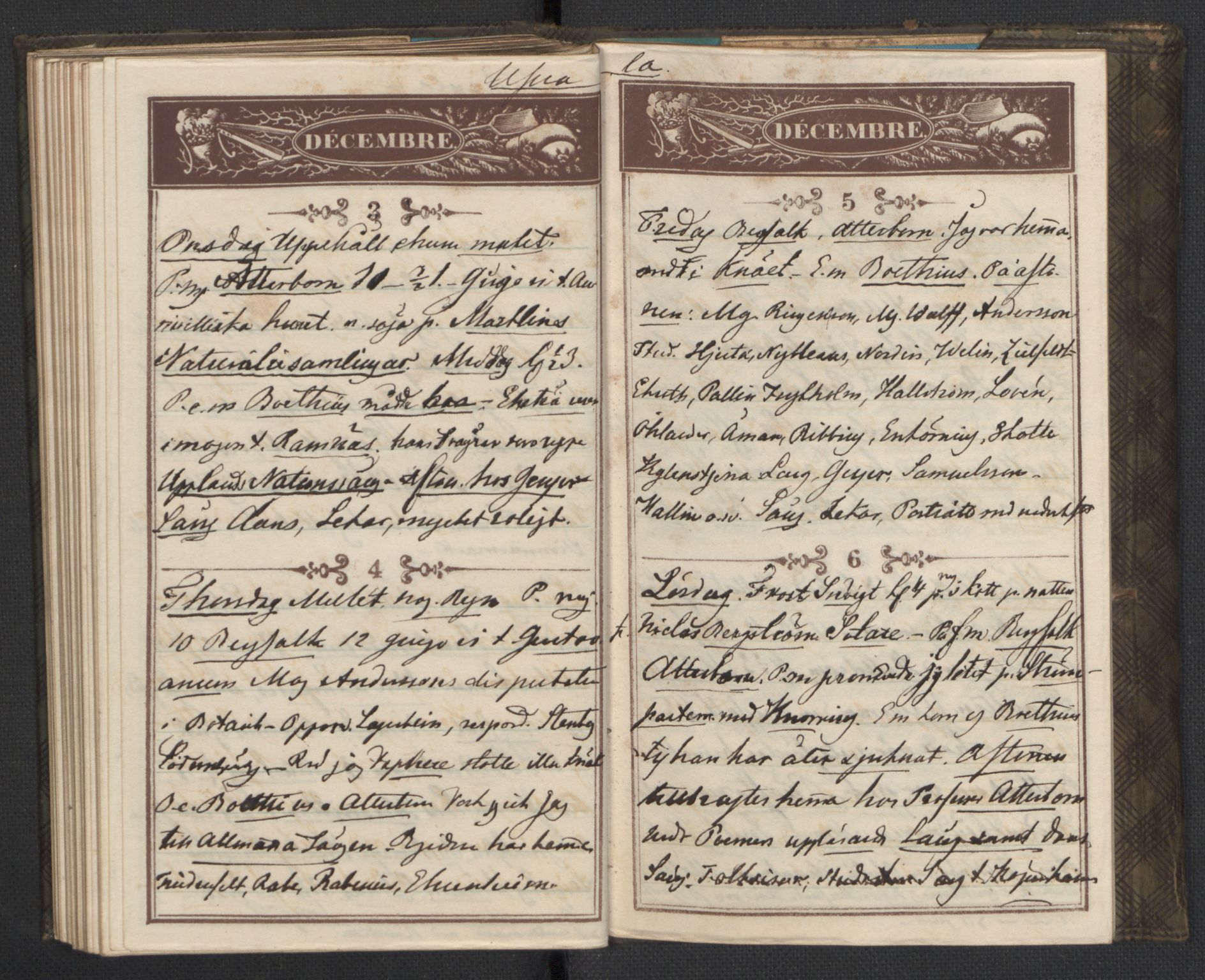 Bernadotte, AV/RA-PA-0318/F/L0001/0002: Privat materiale fra Bernadottefamilien / Dagbok, 1845, p. 95