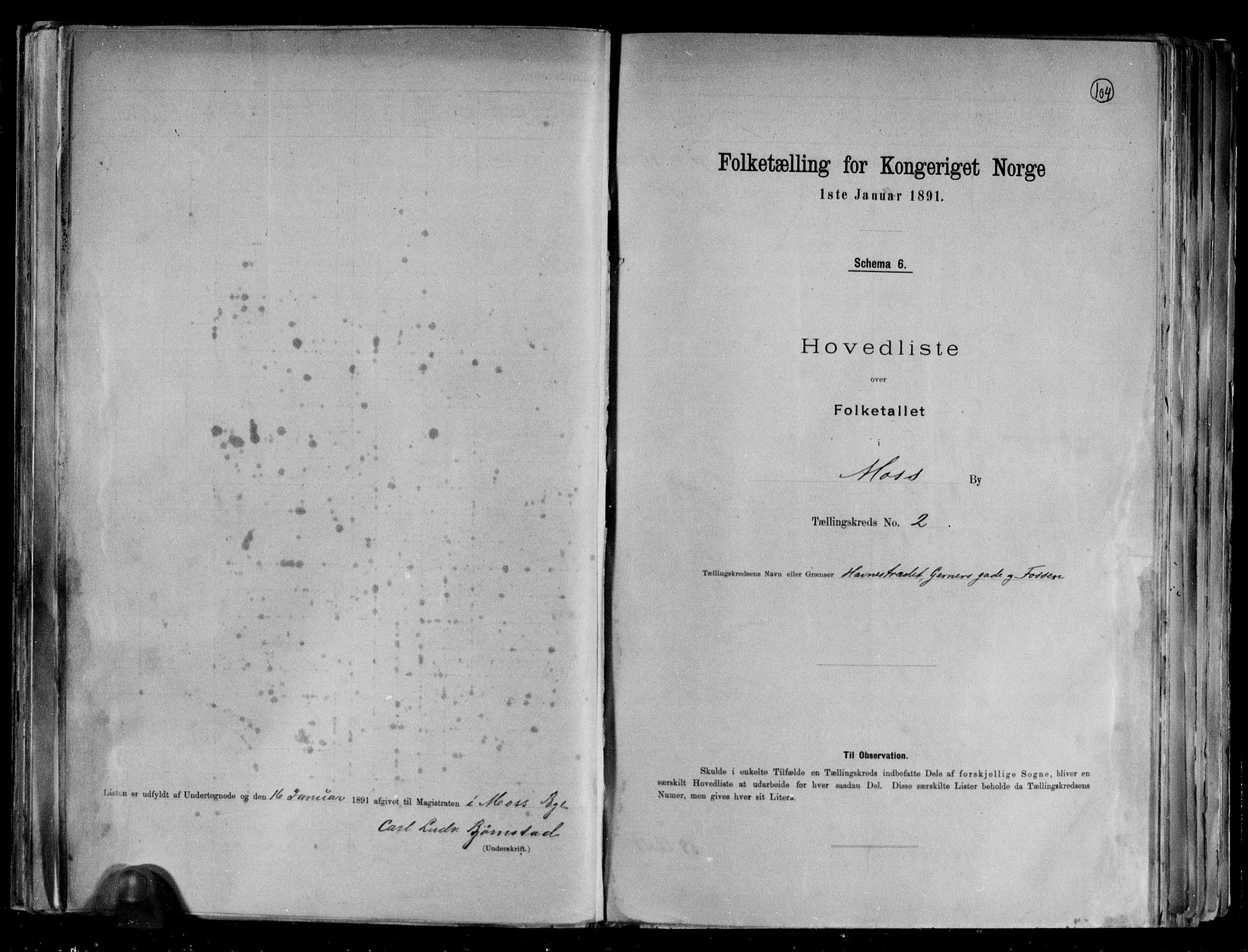 RA, 1891 census for 0104 Moss, 1891, p. 7