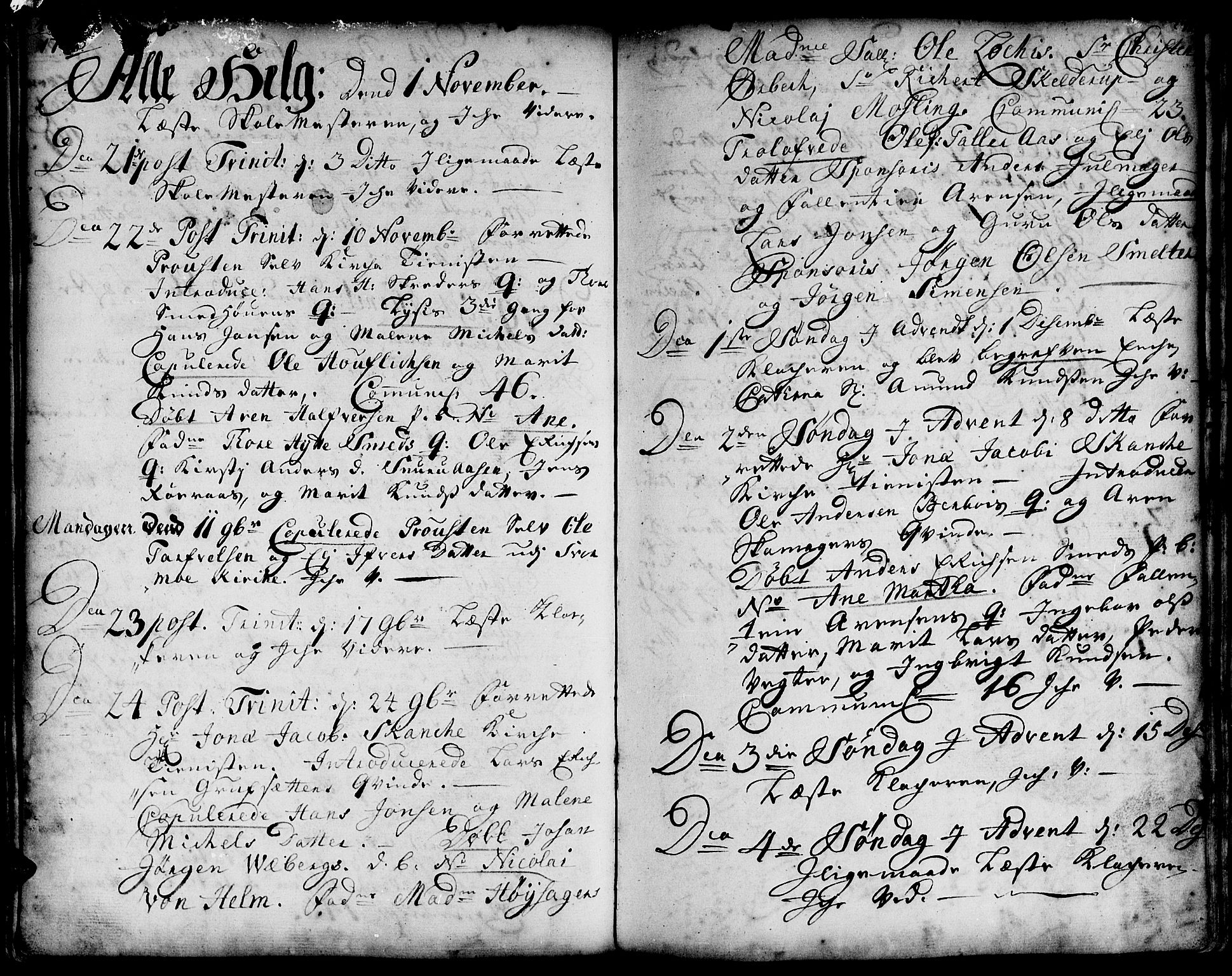 Ministerialprotokoller, klokkerbøker og fødselsregistre - Sør-Trøndelag, SAT/A-1456/671/L0839: Parish register (official) no. 671A01, 1730-1755, p. 270-271