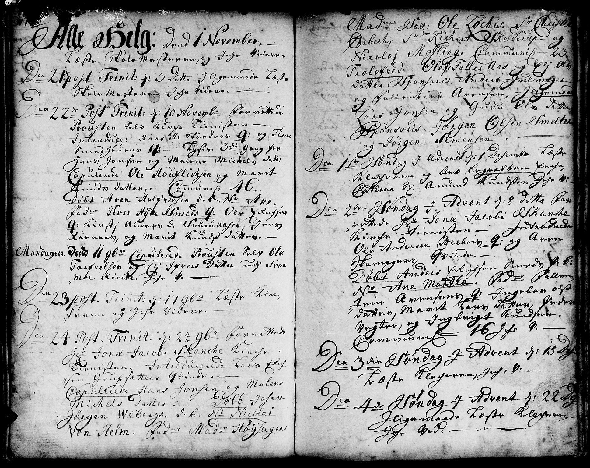 Ministerialprotokoller, klokkerbøker og fødselsregistre - Sør-Trøndelag, AV/SAT-A-1456/671/L0839: Parish register (official) no. 671A01, 1730-1755, p. 270-271