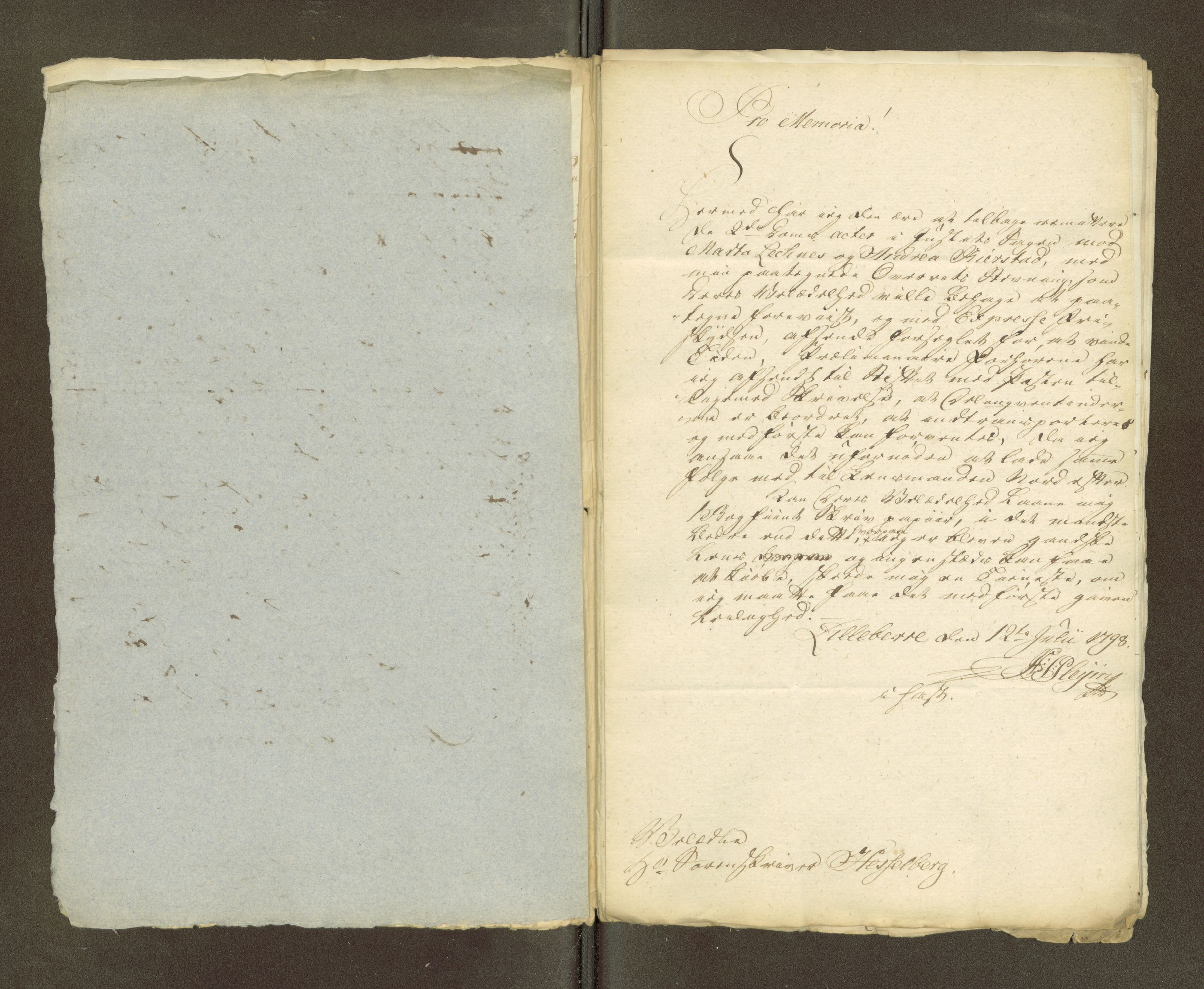 Namdal sorenskriveri, SAT/A-4133/1/1/1O/1Oa/L0007: Sivile og offentlige saker, 1798, p. 4