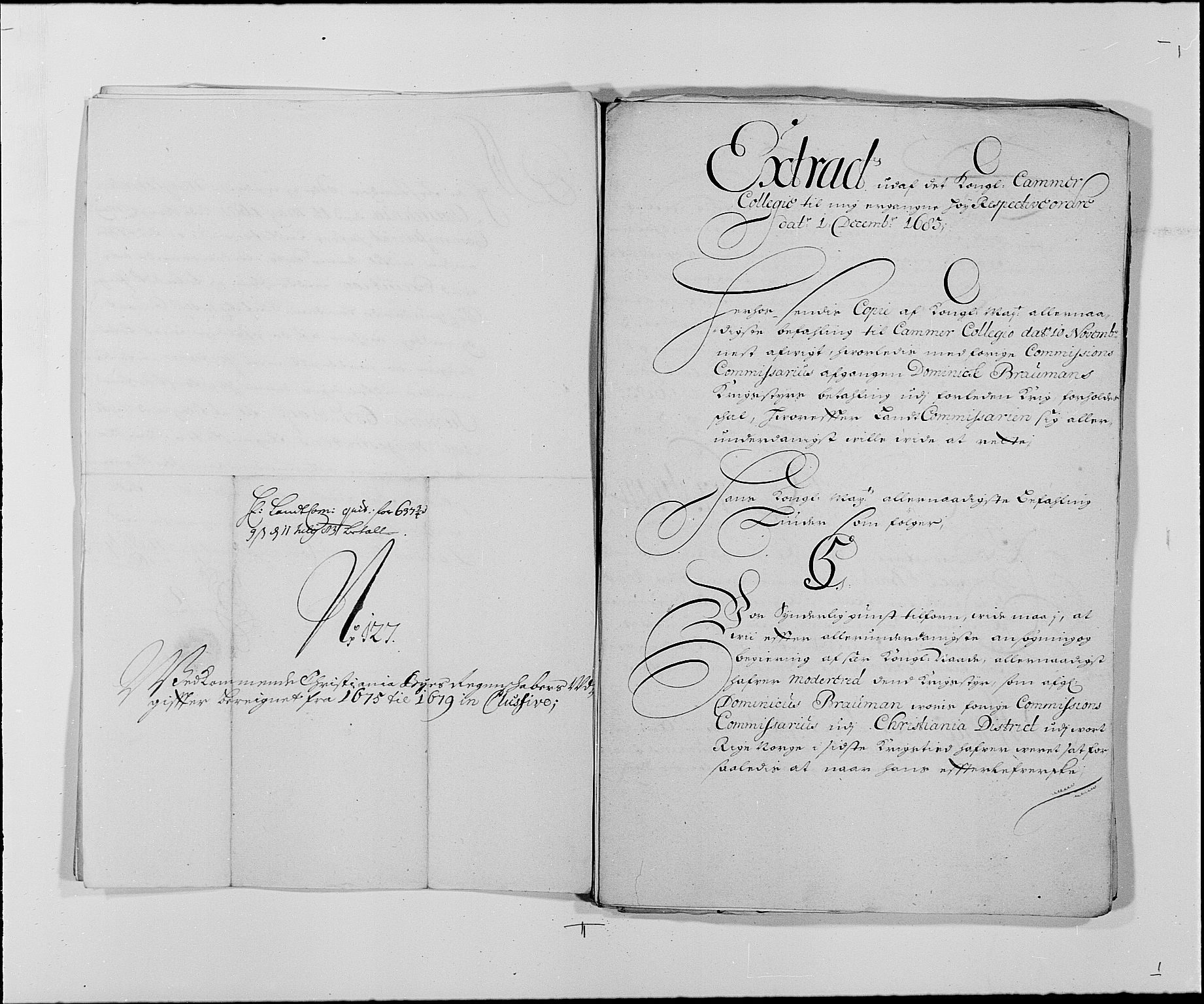 Rentekammeret inntil 1814, Reviderte regnskaper, Byregnskaper, AV/RA-EA-4066/R/Re/L0058: [E3] Kontribusjonsregnskap (med Bragernes og Strømsø), 1675-1679, p. 361