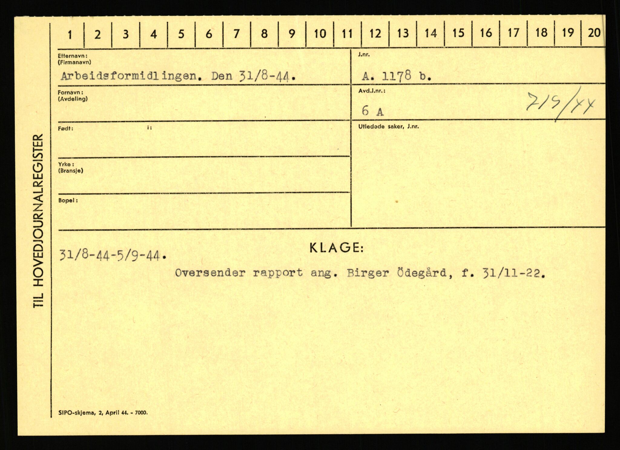 Statspolitiet - Hovedkontoret / Osloavdelingen, AV/RA-S-1329/C/Ca/L0001: Aabakken - Armann, 1943-1945, p. 4784
