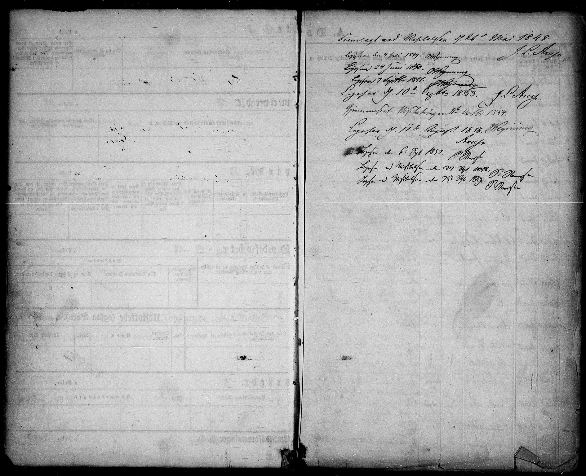 Hurdal prestekontor Kirkebøker, SAO/A-10889/F/Fa/L0005: Parish register (official) no. I 5, 1846-1859