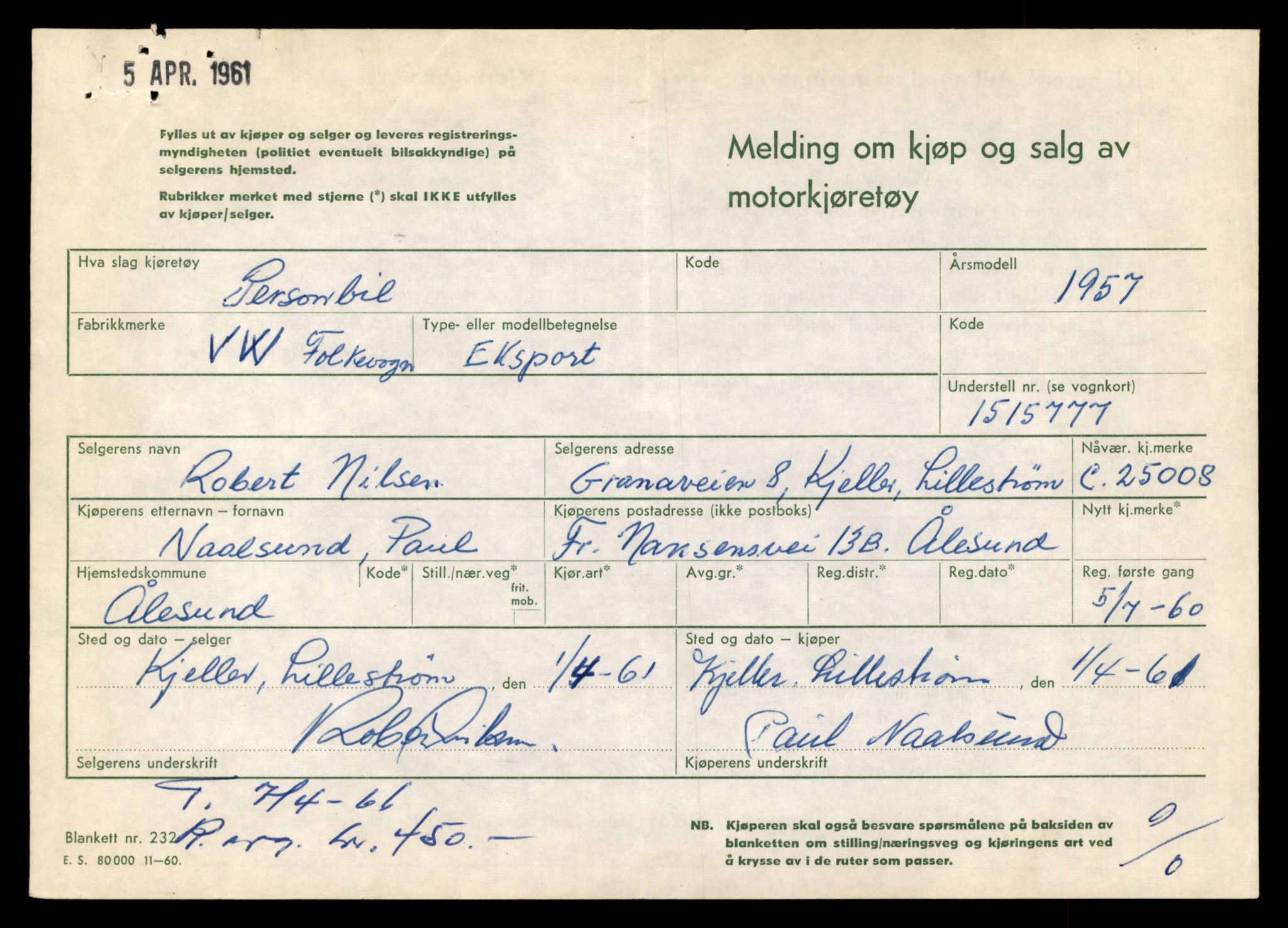 Møre og Romsdal vegkontor - Ålesund trafikkstasjon, SAT/A-4099/F/Fe/L0020: Registreringskort for kjøretøy T 10351 - T 10470, 1927-1998, p. 1988