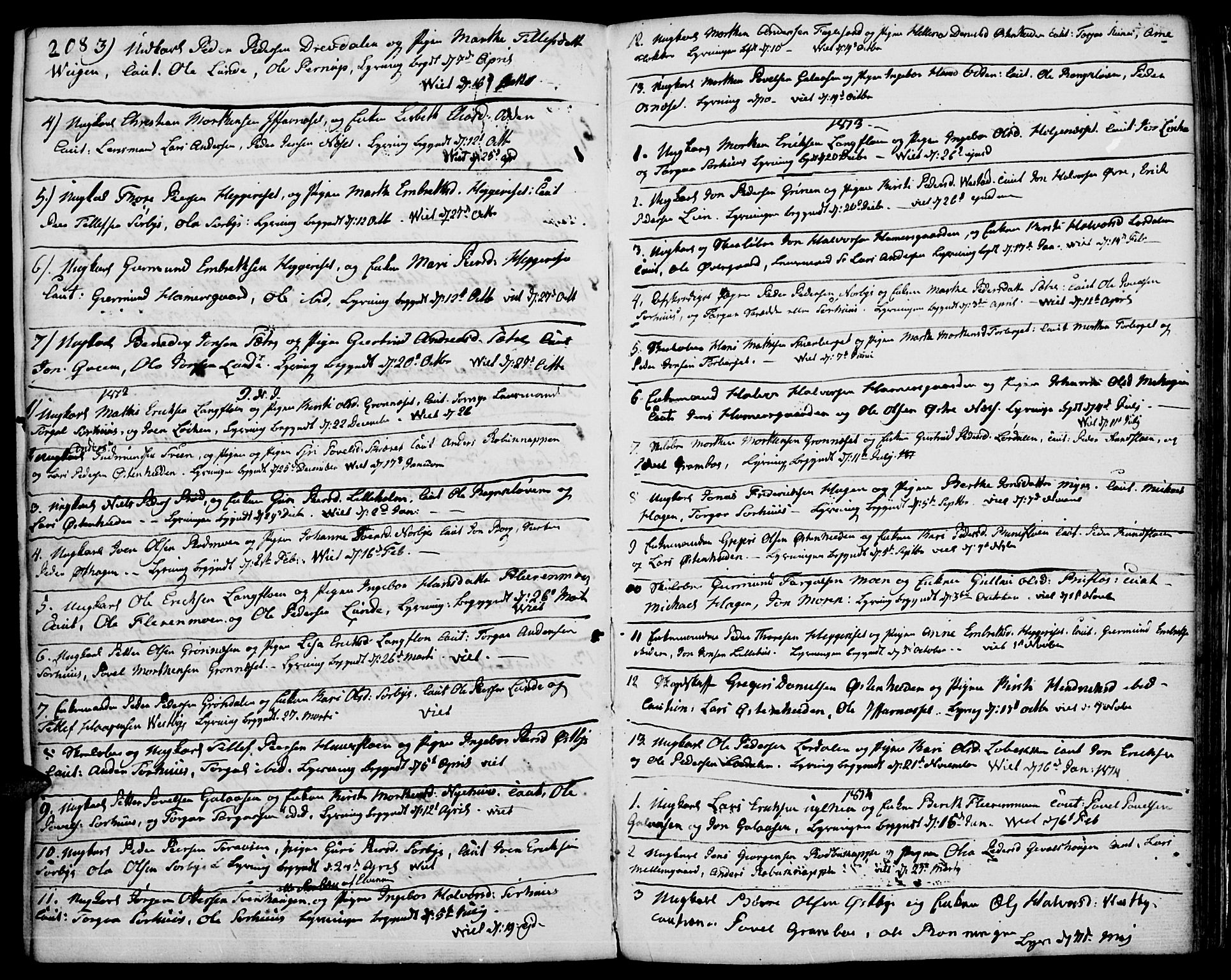 Trysil prestekontor, AV/SAH-PREST-046/H/Ha/Haa/L0002: Parish register (official) no. 2, 1800-1814, p. 208