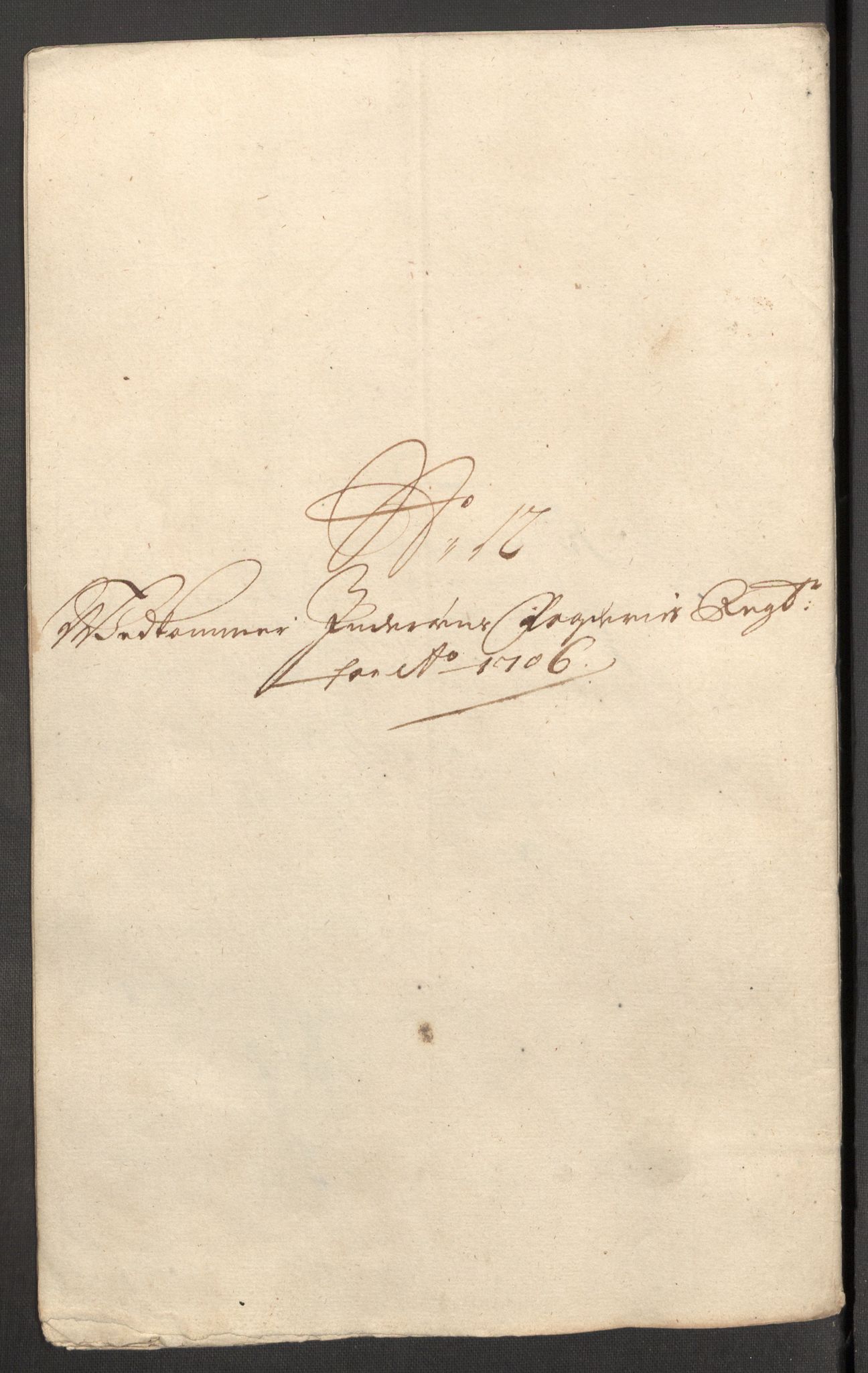 Rentekammeret inntil 1814, Reviderte regnskaper, Fogderegnskap, RA/EA-4092/R63/L4315: Fogderegnskap Inderøy, 1706-1707, p. 170