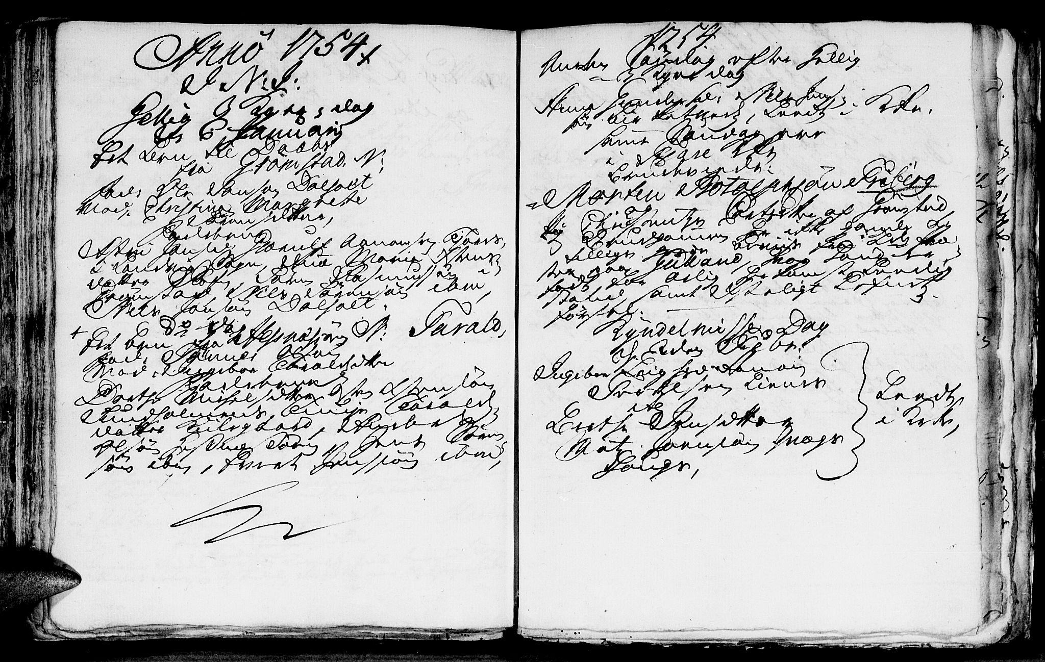 Fjære sokneprestkontor, SAK/1111-0011/F/Fb/L0002: Parish register (copy) no. B 2, 1751-1756, p. 88-89