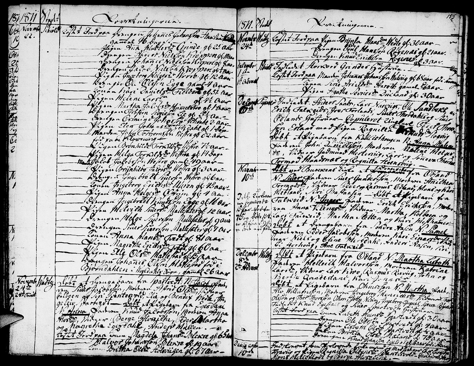 Skjold sokneprestkontor, SAST/A-101847/H/Ha/Haa/L0002: Parish register (official) no. A 2, 1786-1815, p. 155