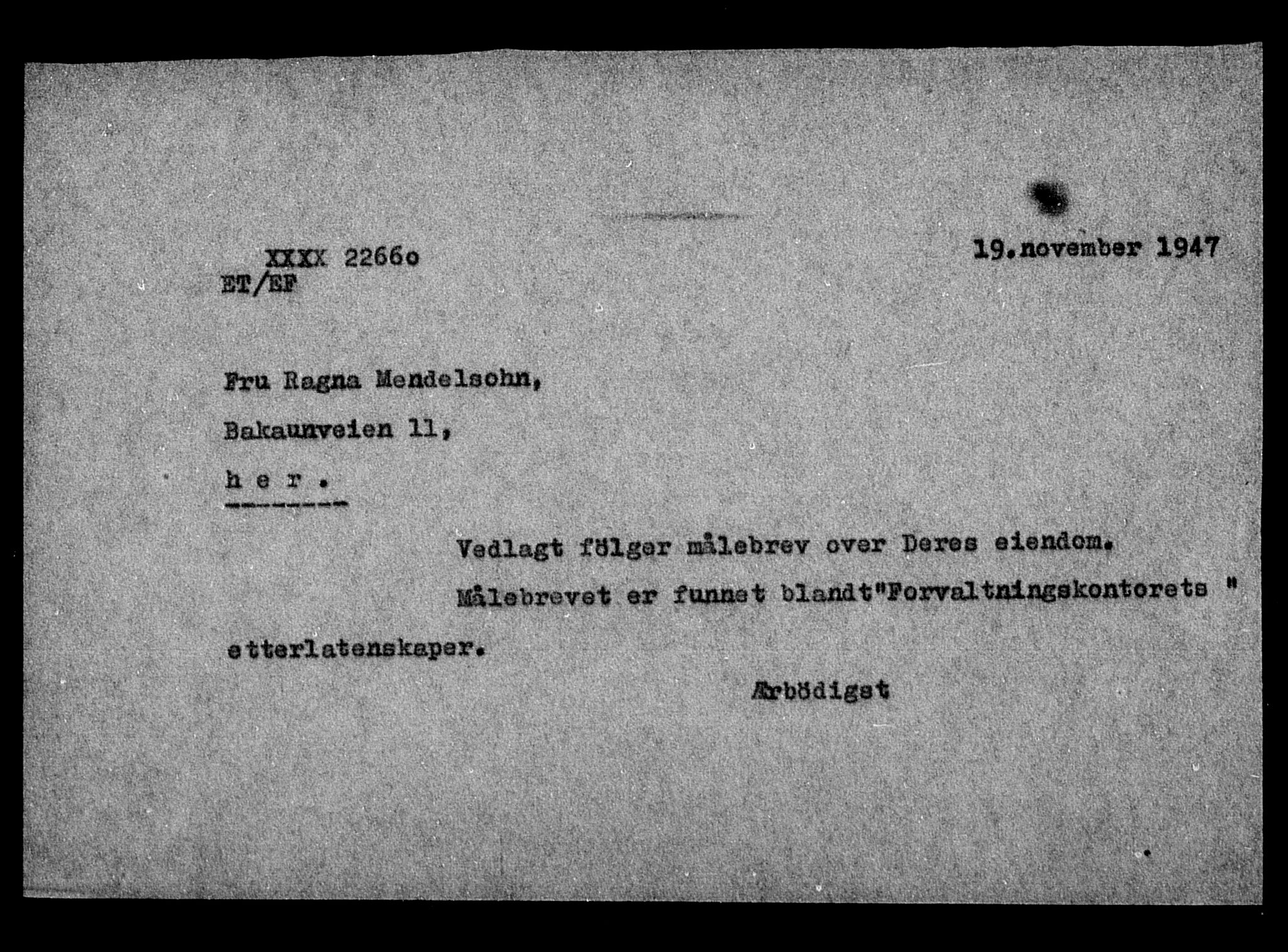 Justisdepartementet, Tilbakeføringskontoret for inndratte formuer, AV/RA-S-1564/H/Hc/Hca/L0905: --, 1945-1947, p. 538