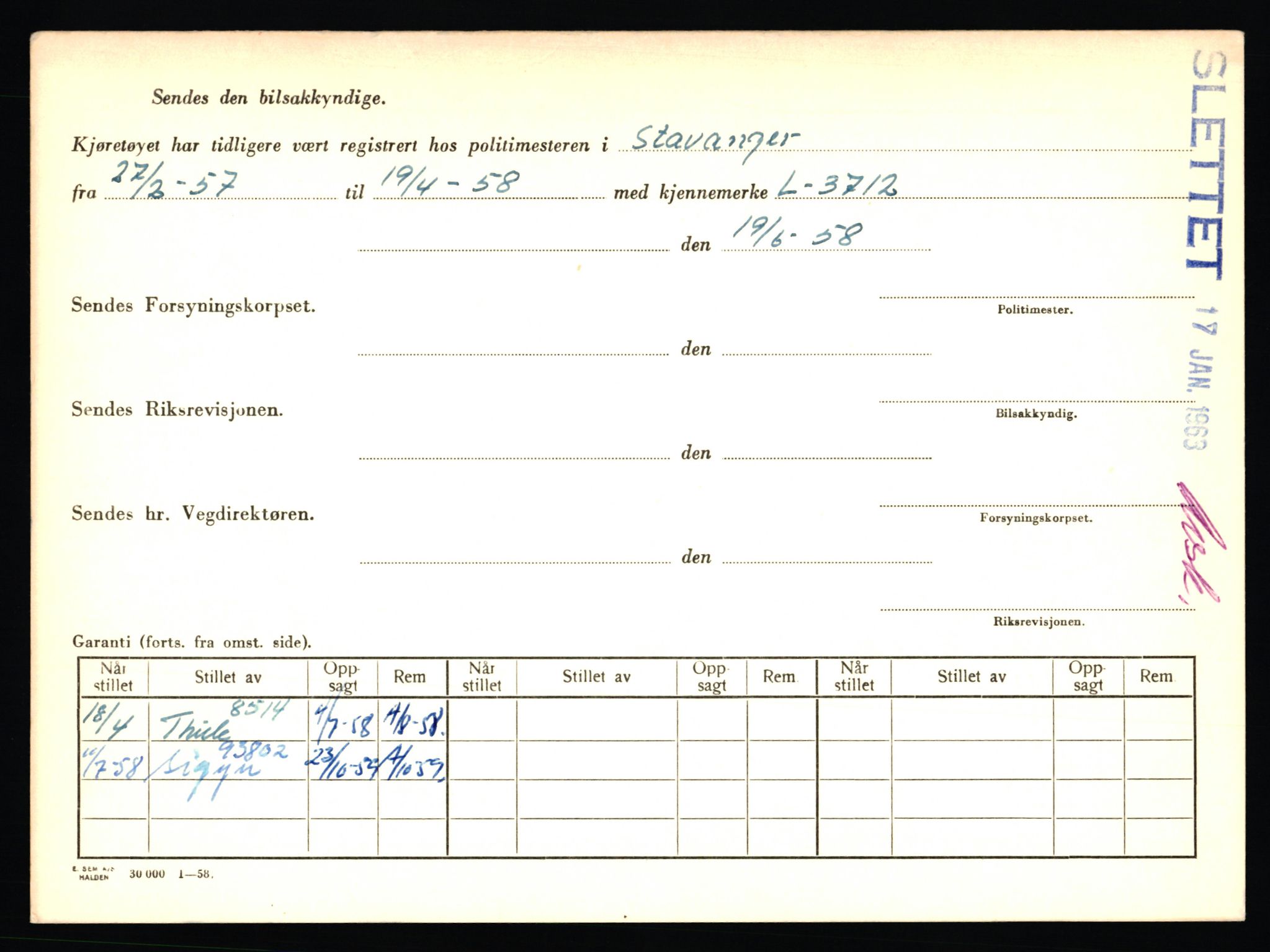 Stavanger trafikkstasjon, SAST/A-101942/0/F/L0055: L-55700 - L-56499, 1930-1971, p. 1276