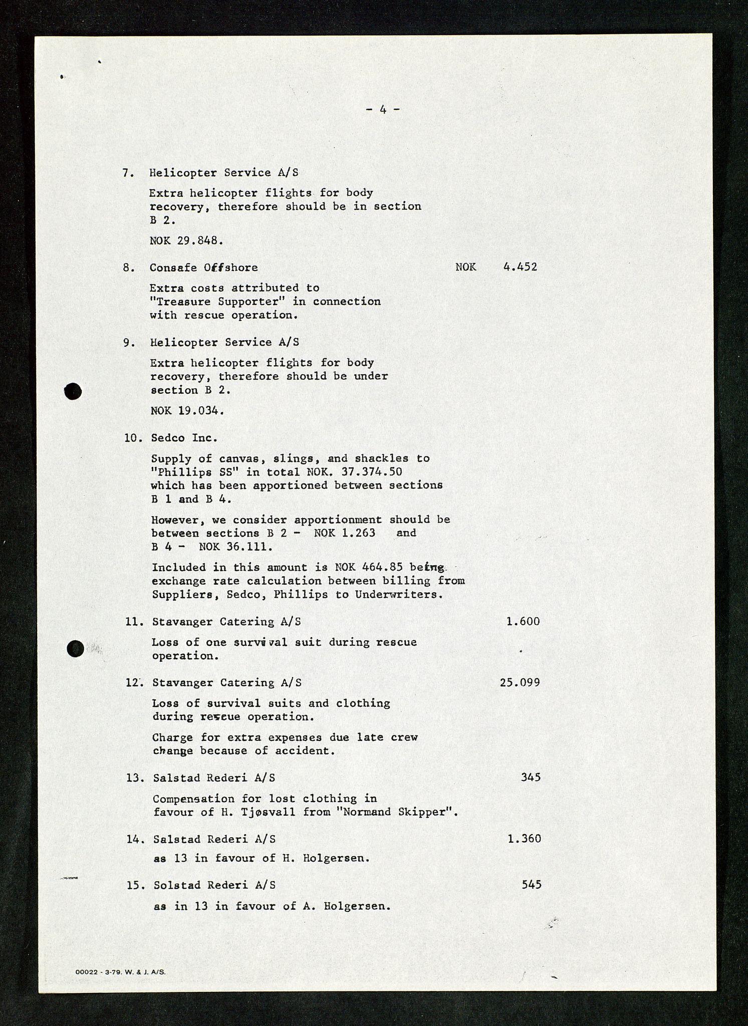 Pa 1503 - Stavanger Drilling AS, AV/SAST-A-101906/Da/L0017: Alexander L. Kielland - Saks- og korrespondansearkiv, 1981-1984, p. 232