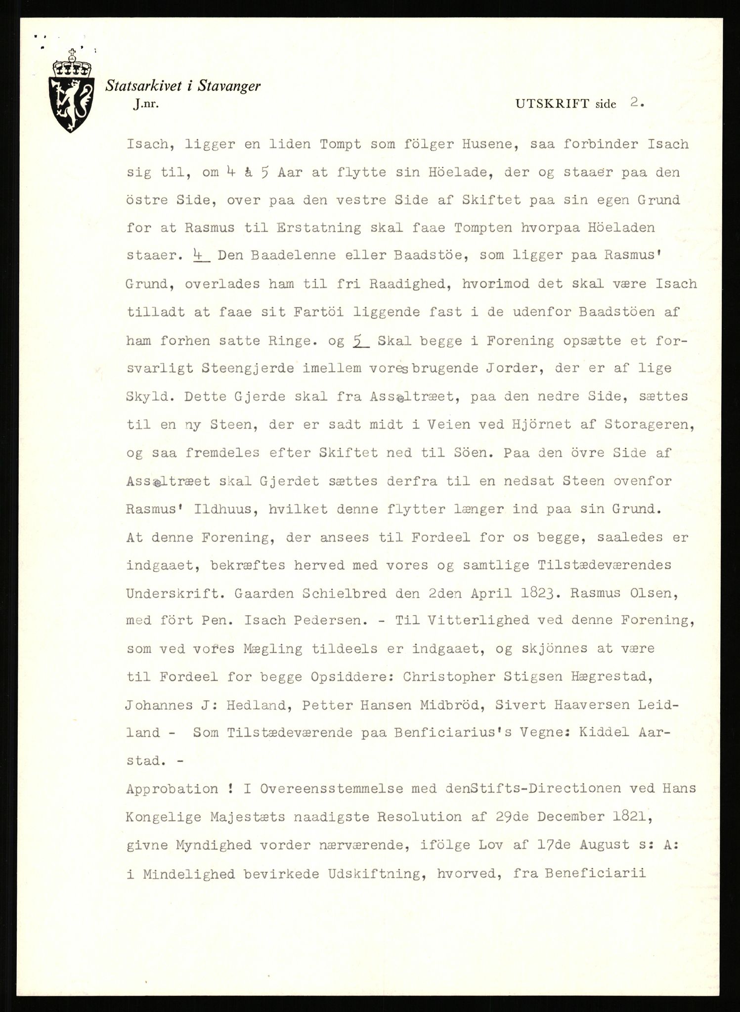 Statsarkivet i Stavanger, AV/SAST-A-101971/03/Y/Yj/L0075: Avskrifter sortert etter gårdsnavn: Skastad - Skjerveim, 1750-1930, p. 649