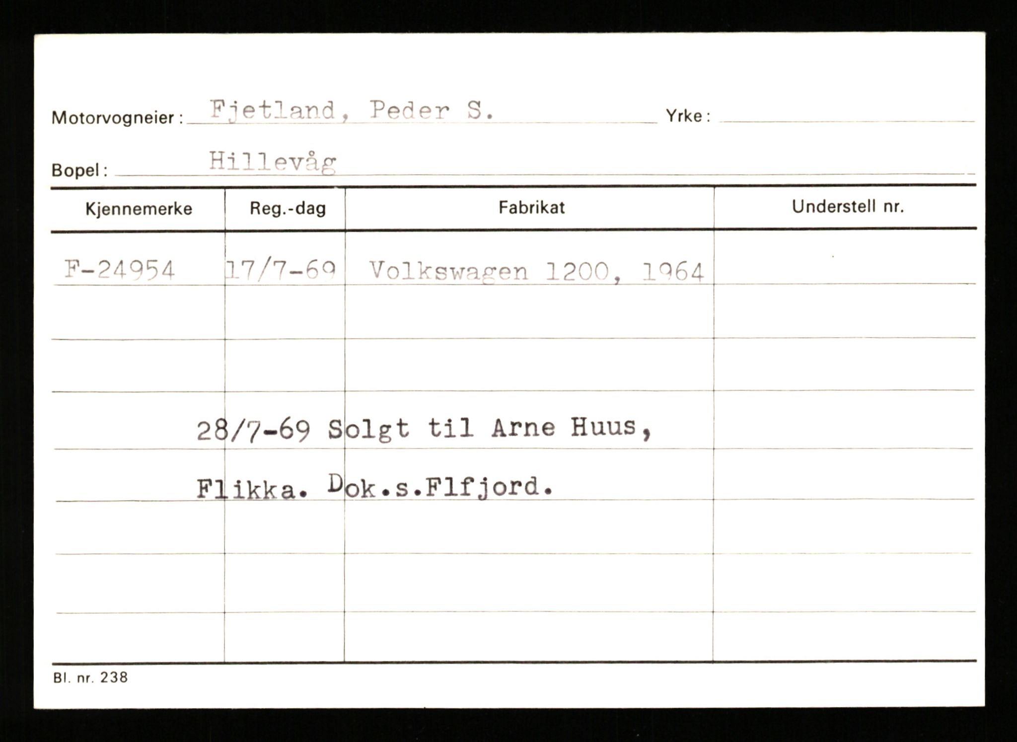 Stavanger trafikkstasjon, AV/SAST-A-101942/0/G/L0005: Registreringsnummer: 23000 - 34245, 1930-1971, p. 481