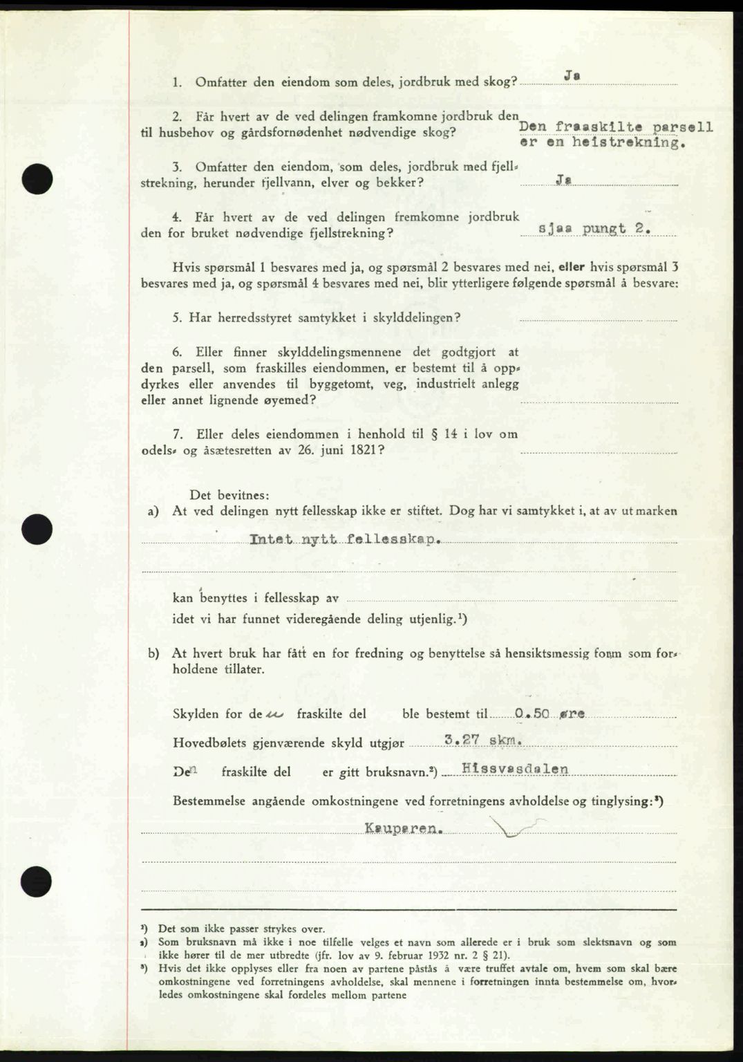 Nedenes sorenskriveri, AV/SAK-1221-0006/G/Gb/Gba/L0061: Mortgage book no. A13, 1949-1949, Diary no: : 2005/1949